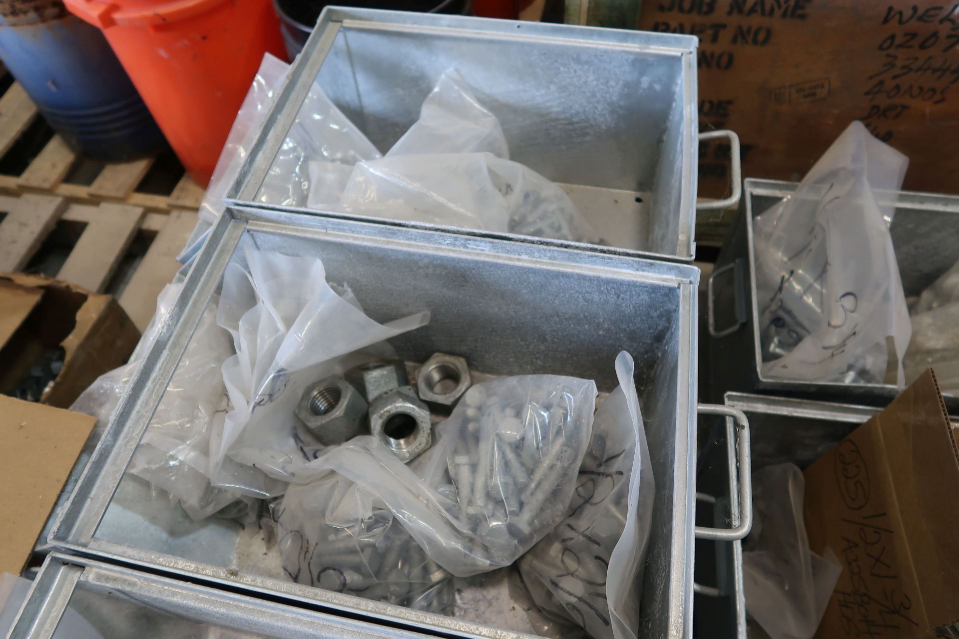 SKID MISCELLANEOUS GALVANIZED TOWER COMPONENTS AND HARDWARE - Image 4 of 4