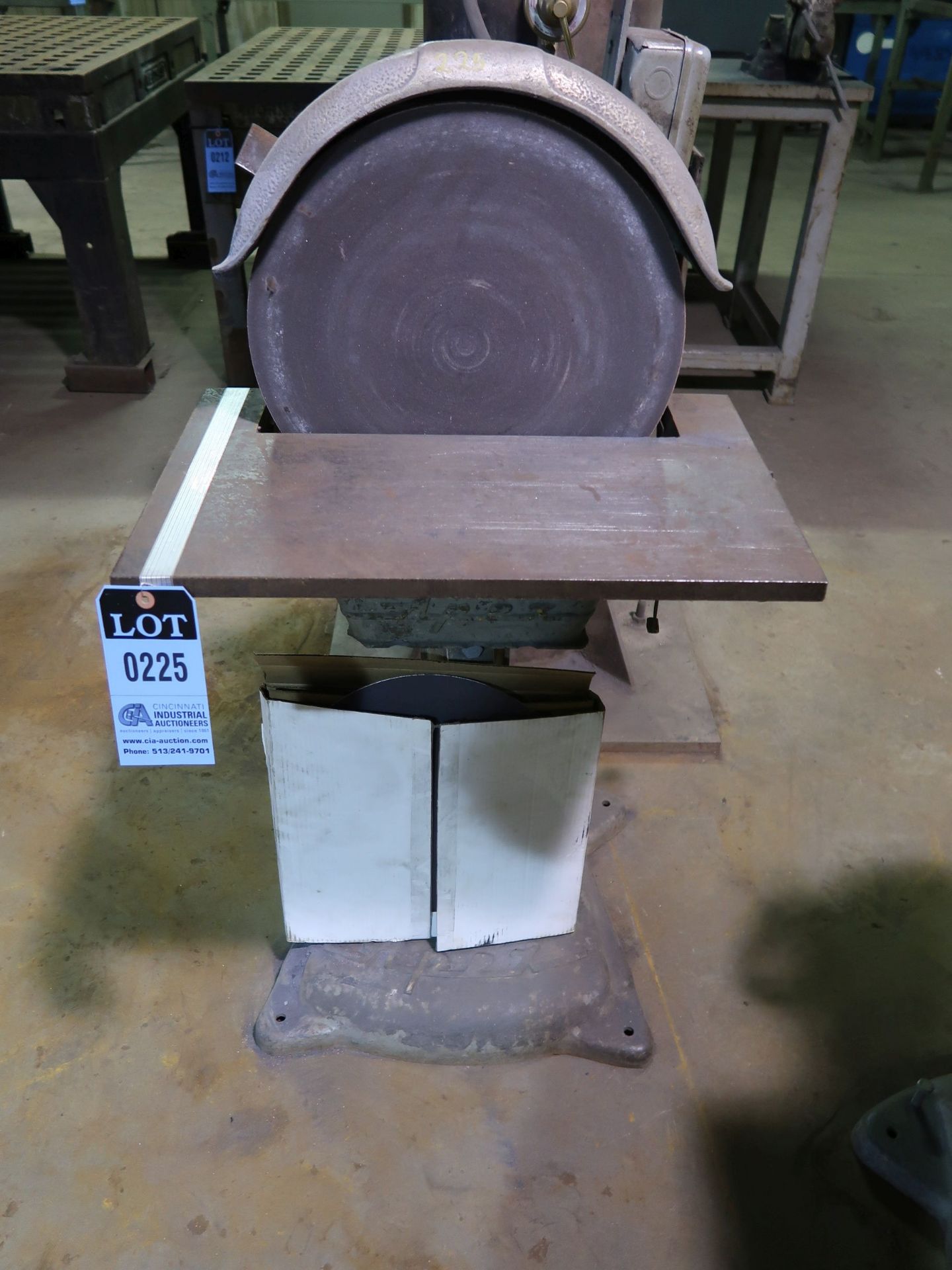 16" MFG UNKNOWN FLOOR DISC SANDER