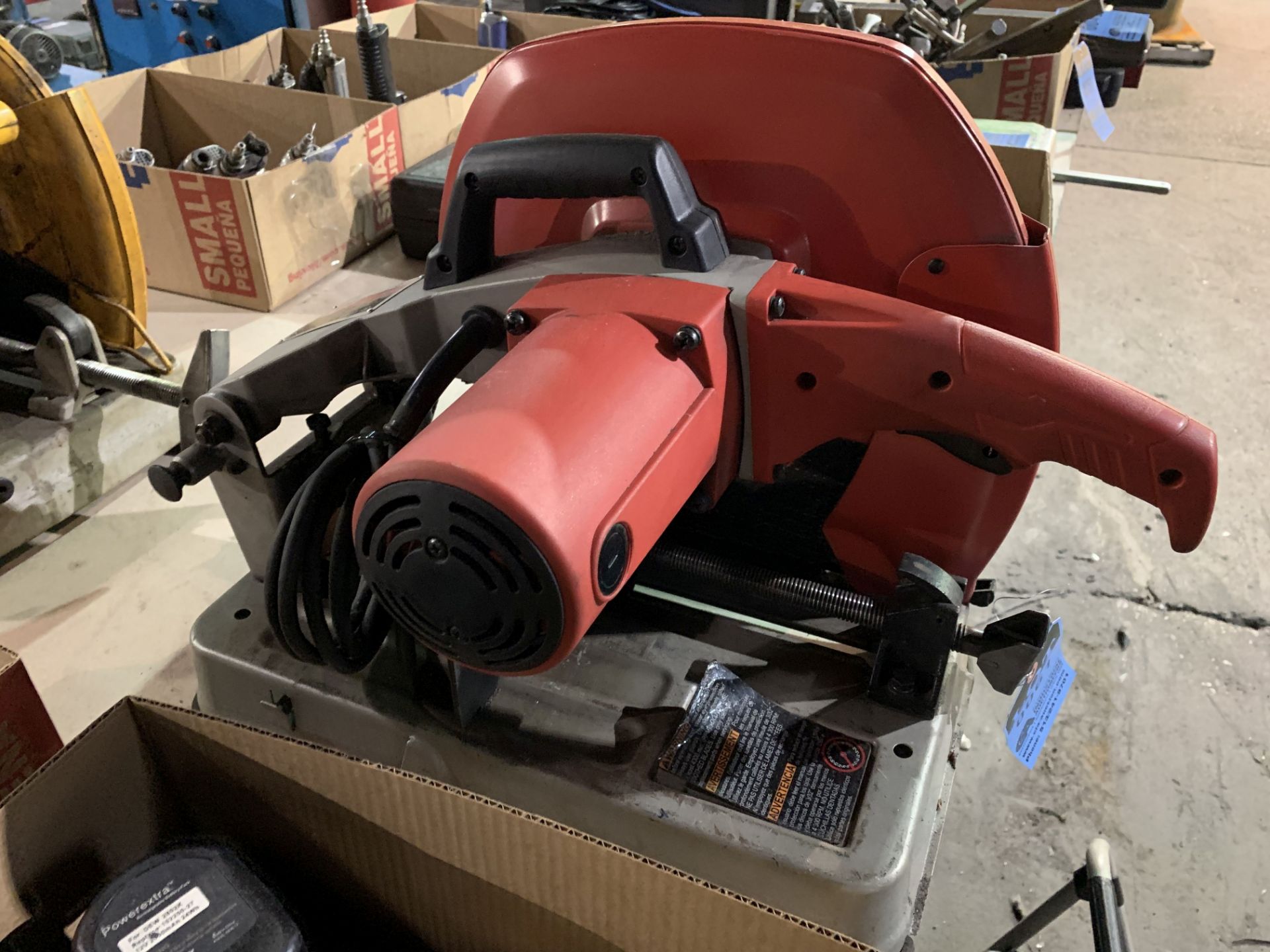 14" MILWAUKEE BENCH TYPE CHOP SAW **LOCATED AT 111 W. WESTCOTT WAY** - Image 2 of 3