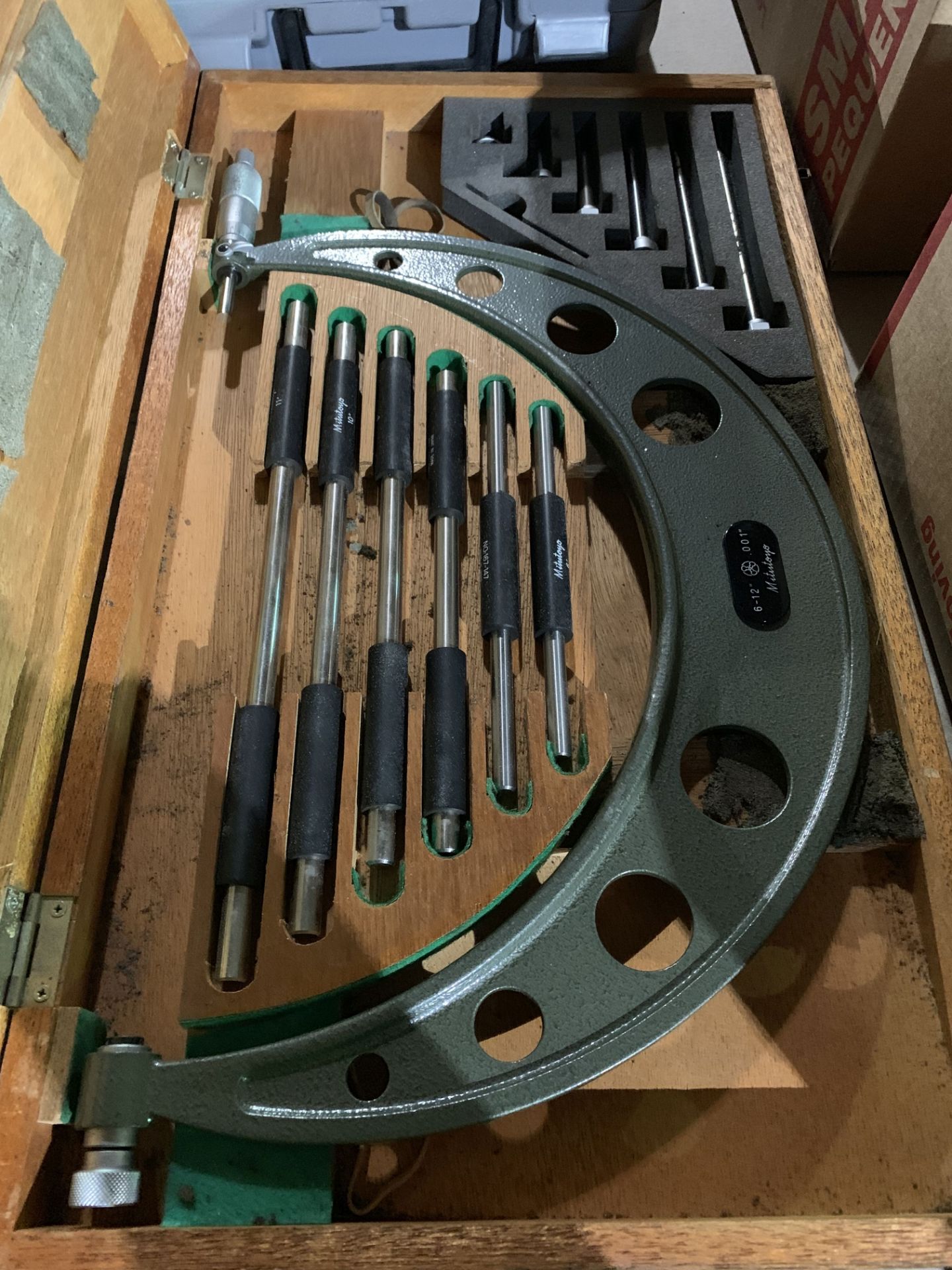 (LOT) 12" DIAL CALIPER AND 6" TO 12" MITUTOYO OD MICROMETER **LOCATED AT 111 W. WESTCOTT WAY** - Image 2 of 2