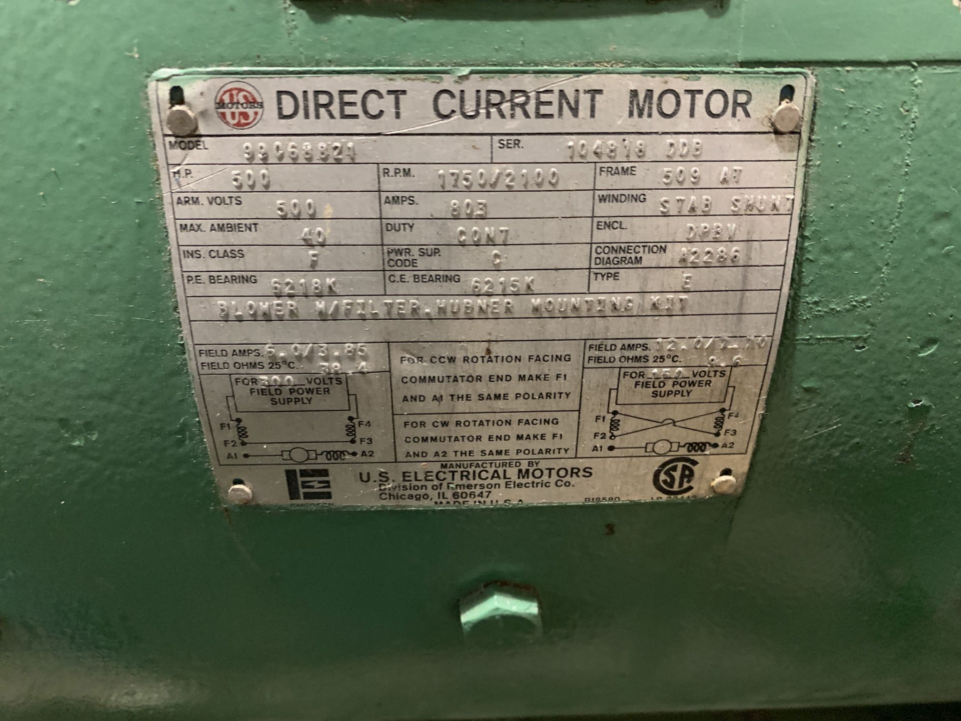 6" DAVIS STANDARD MODEL 60IN60TPIH WATER RING PELLETIZING LINE; S/N 28600 (5/2000) DC DRIVE - Image 9 of 32