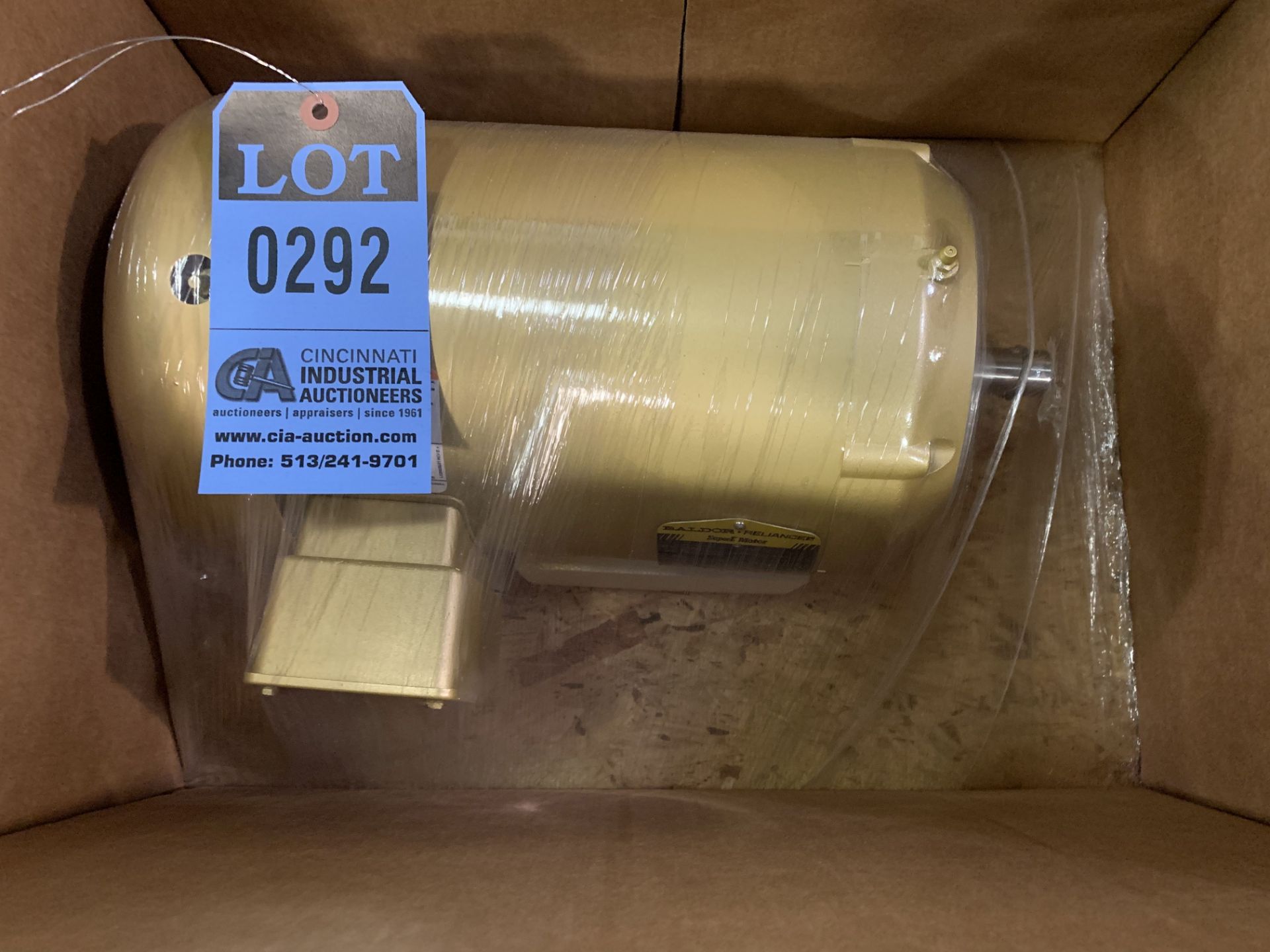 3 HP BALDOR ELECTRIC MOTOR - NEW **LOCATED AT 1711 KIMBERLY PARK DRIVE**