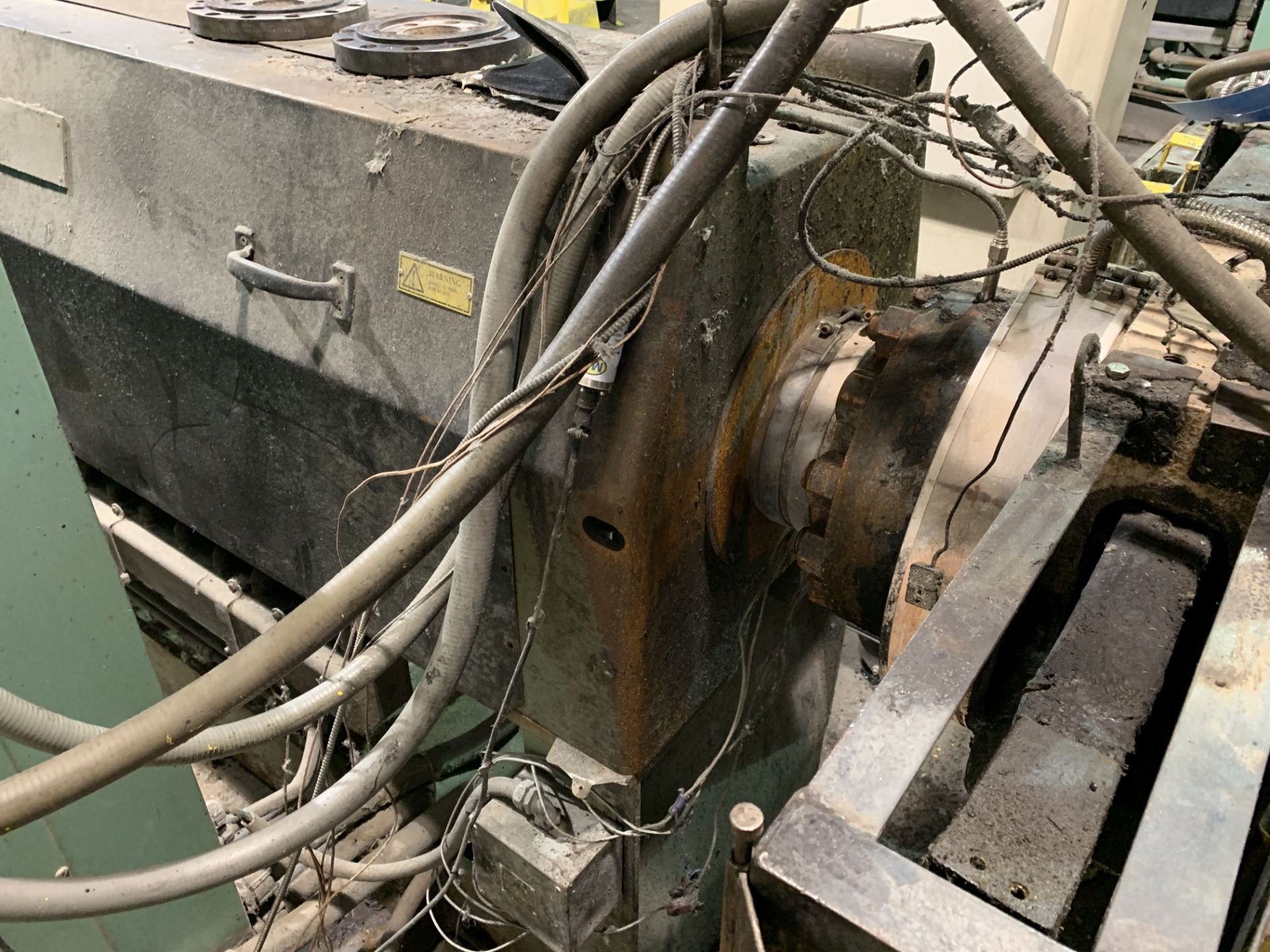 6" DAVIS STANDARD MODEL 60IN60TPIH WATER RING PELLETIZING LINE; S/N 28600 (5/2000) DC DRIVE - Image 11 of 32