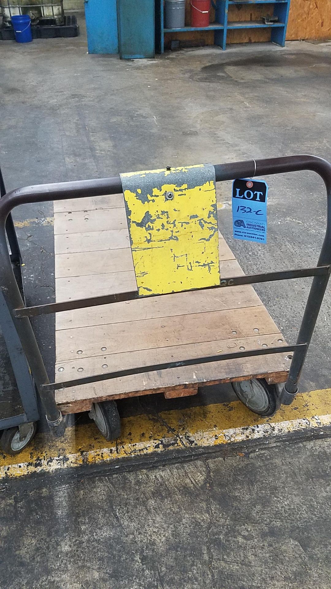 low profile wood warehouse carts