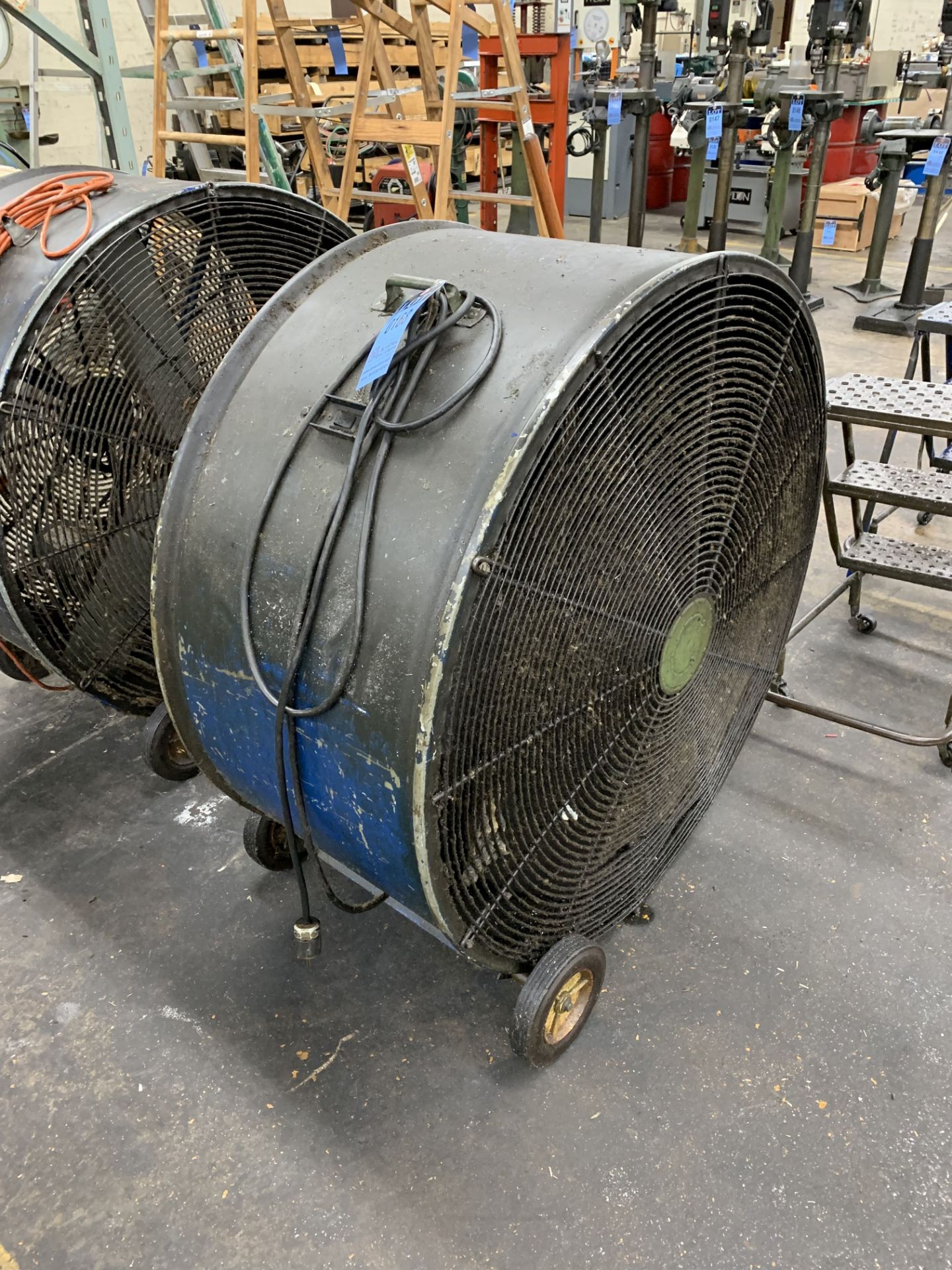 42" DIAMETER DRUM TYPE PORTABLE INDUSTRIAL DUTY AIR CIRCULATOR