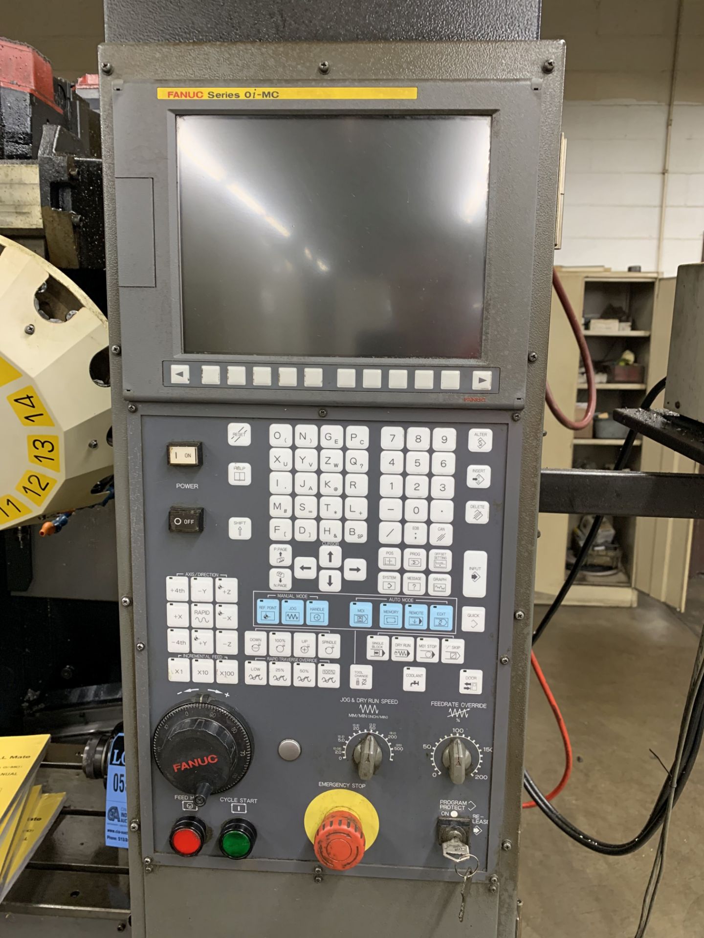 FANUC MODEL ROBODRILL MATE CNC DRILL AND TAPPING CENTER; S/N 071VN201, FANUC Oi-MC CONTROL, 25.6" - Image 5 of 8