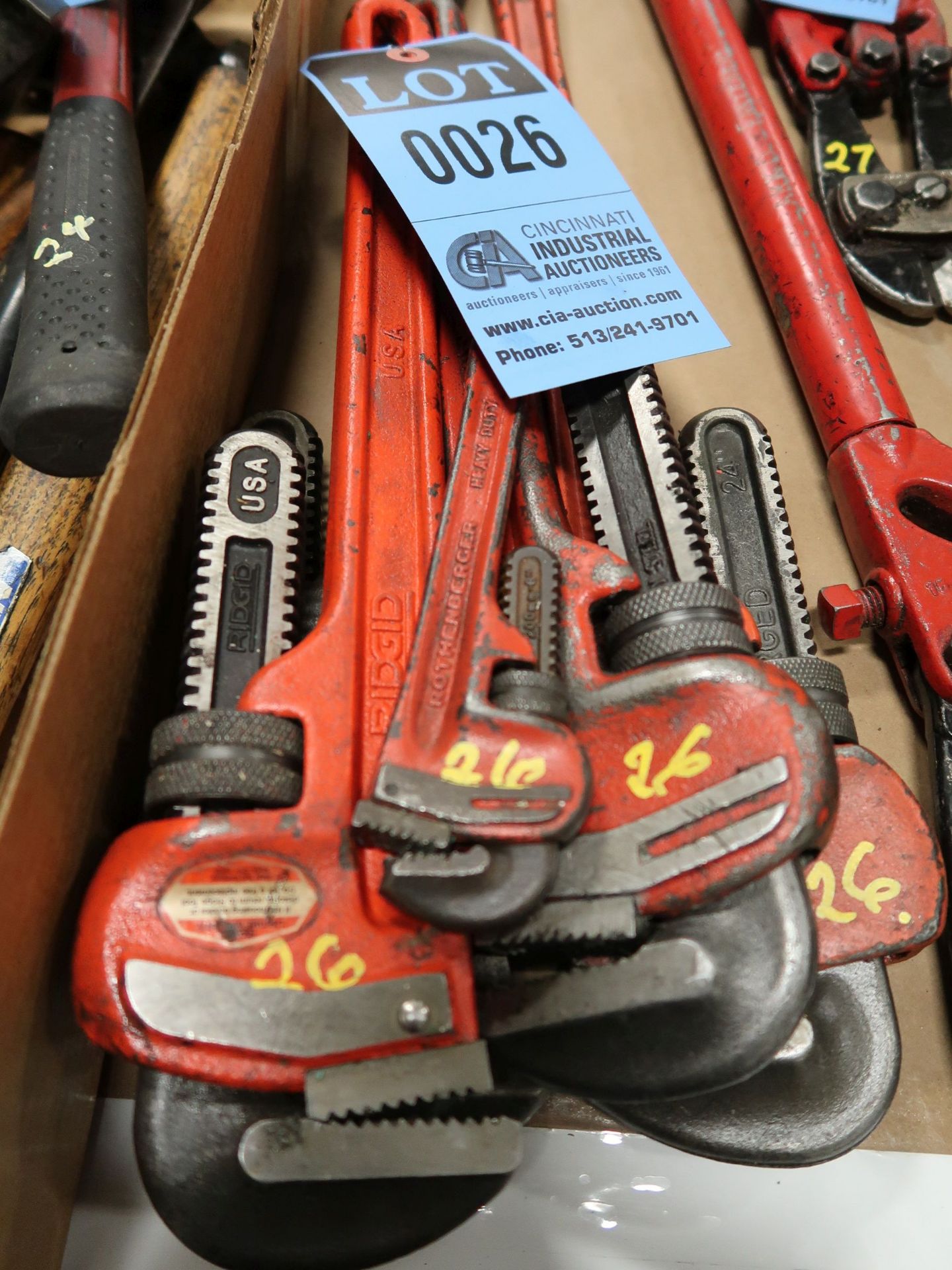 PIPE WRENCHES