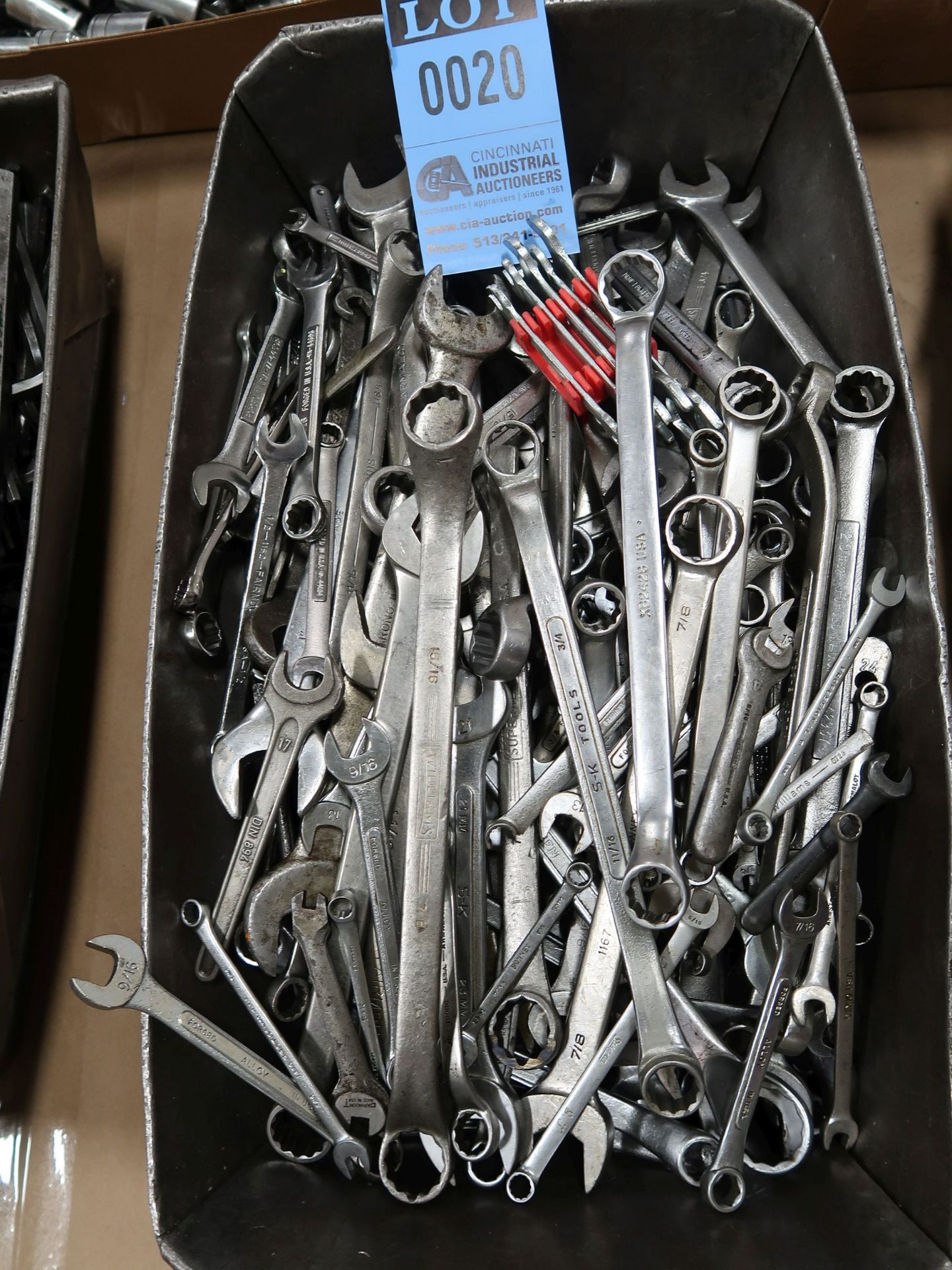 (LOT) COMBINATION WRENCHES