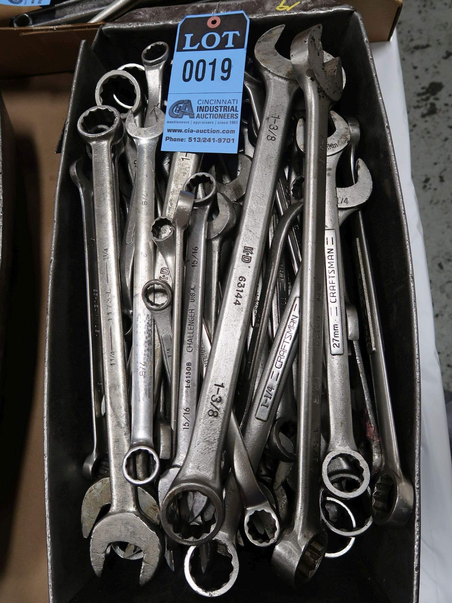 (LOT) COMBINATION WRENCHES