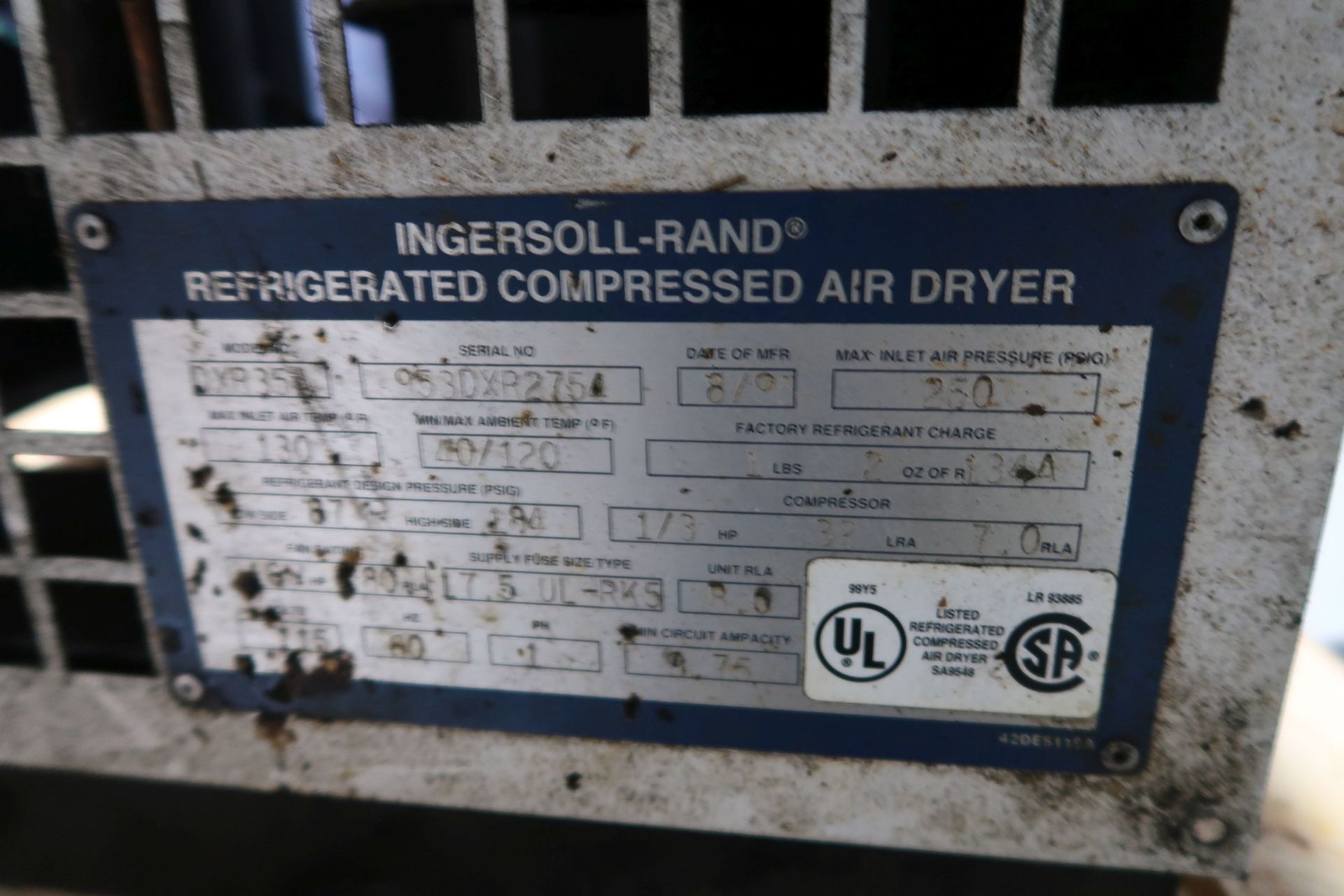 INGERSOLL RAND AIR DRYER - Image 2 of 2