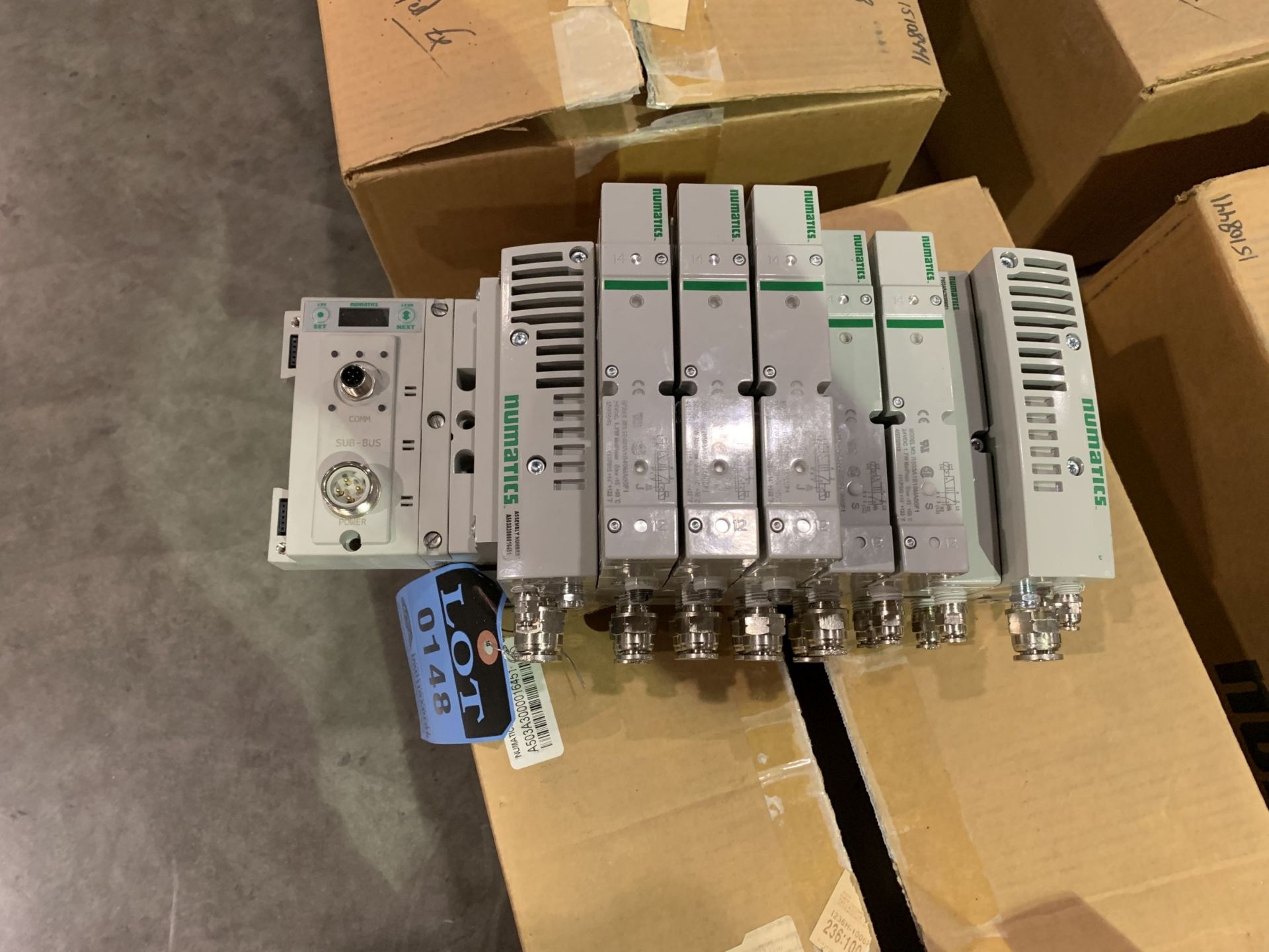 NUMATICS 16-PORT PNEUMATIC SELENOID VALVE MAIN ASSEMBLY NO. A503A3000-16447 - Image 2 of 3