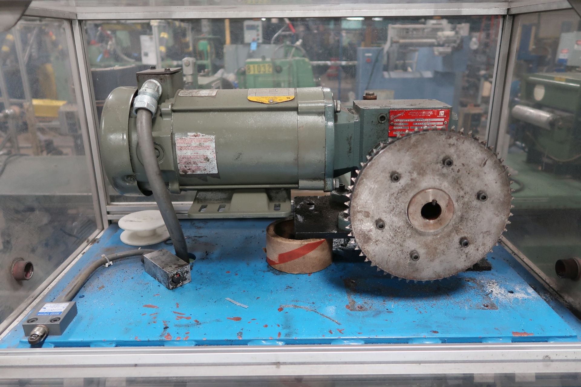 SHOP MADE PERFORATOR, CONTROLS, 1/2 HP - Image 2 of 3