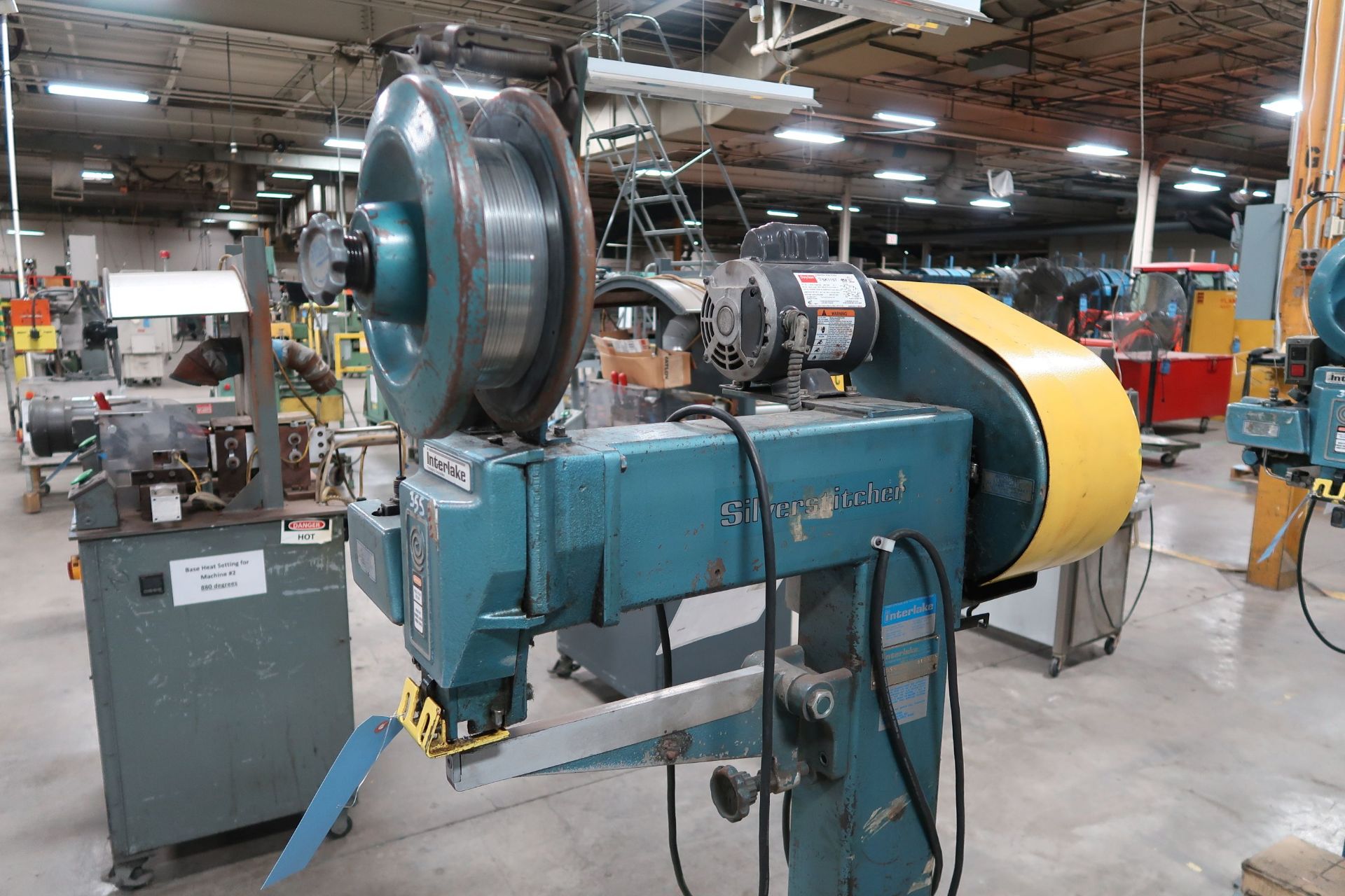 INTERLAKE MODEL HF16A SILVERSTITCHER; S/N B35922 - Image 3 of 4