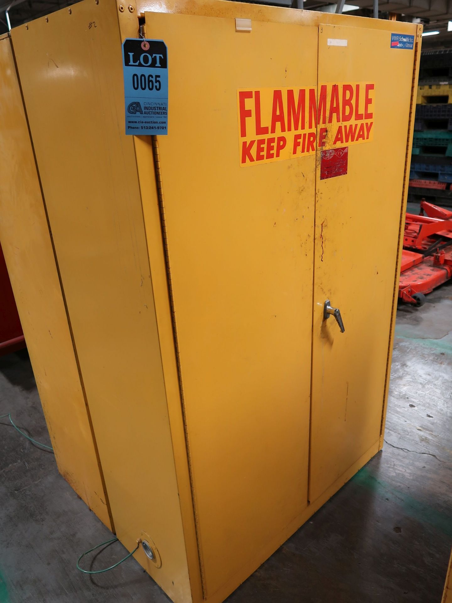 45 GALLON FLAMMABLE MATERIAL CABINET