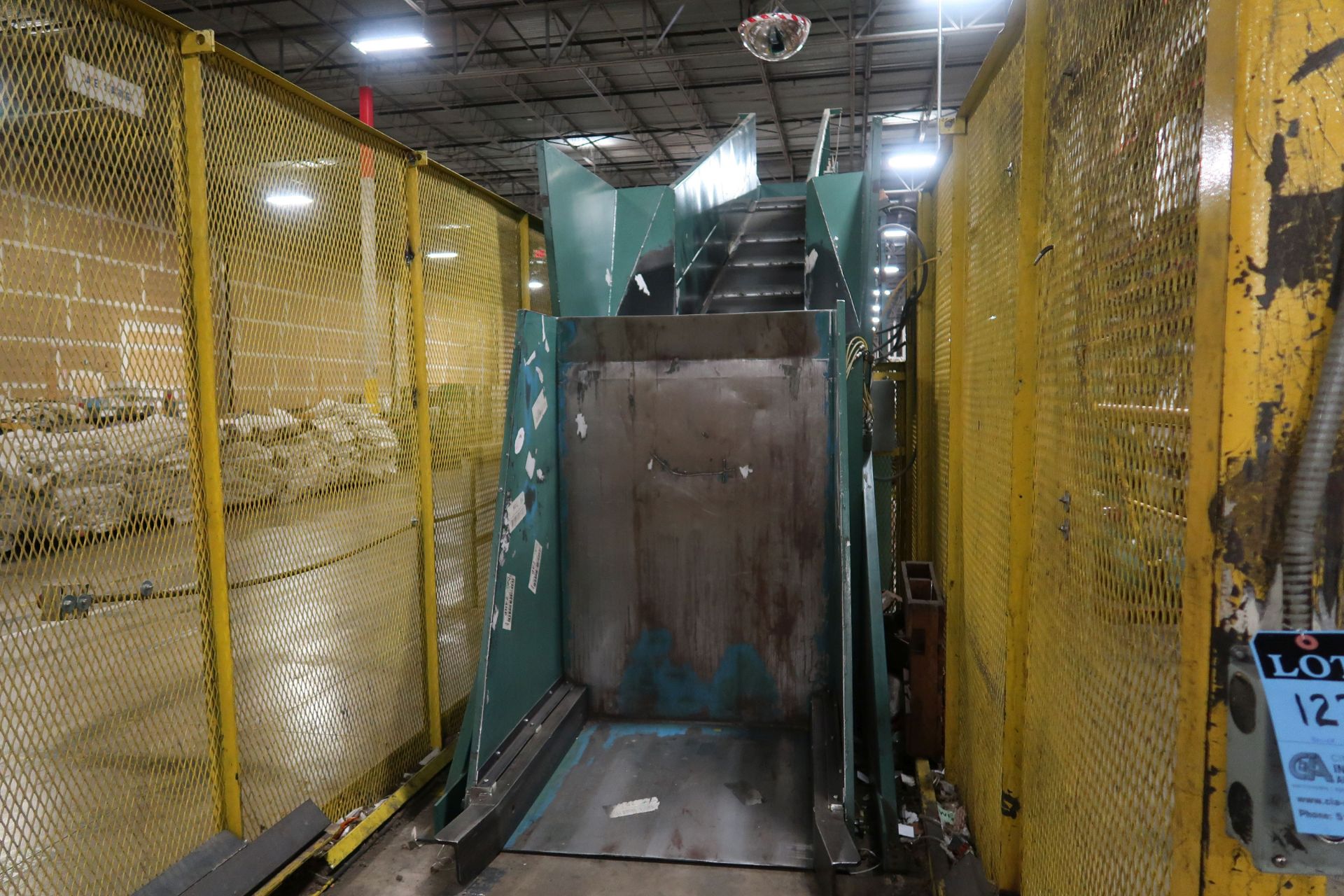 50-HP HARRIS SELCO MODEL HLO-128A50T HORIZONTAL OPEN-END BALER W/ AUTO-TIE; S/N 039870180, 30" WIDE - Image 2 of 34