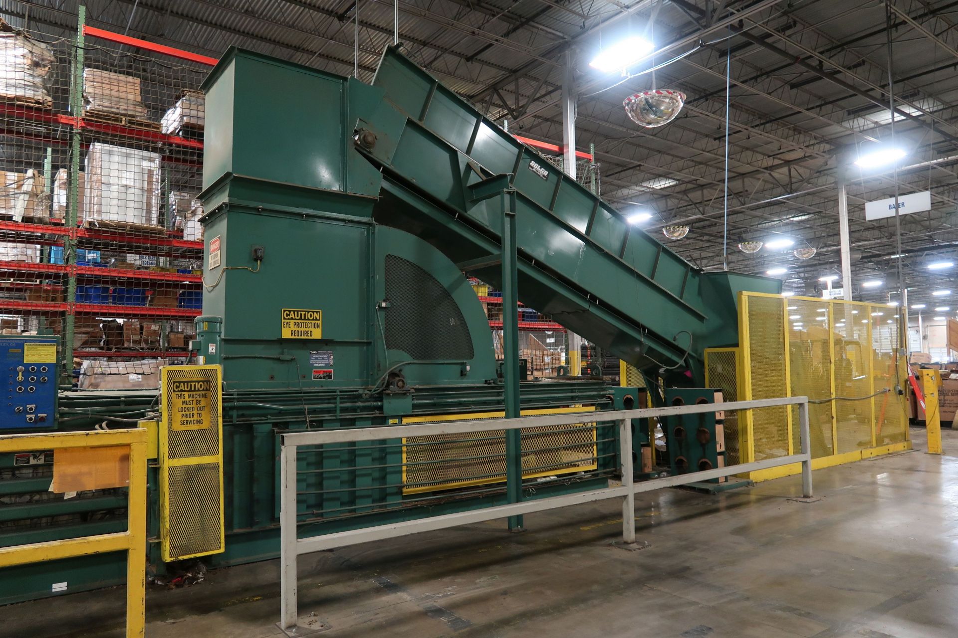 50-HP HARRIS SELCO MODEL HLO-128A50T HORIZONTAL OPEN-END BALER W/ AUTO-TIE; S/N 039870180, 30" WIDE - Image 24 of 34