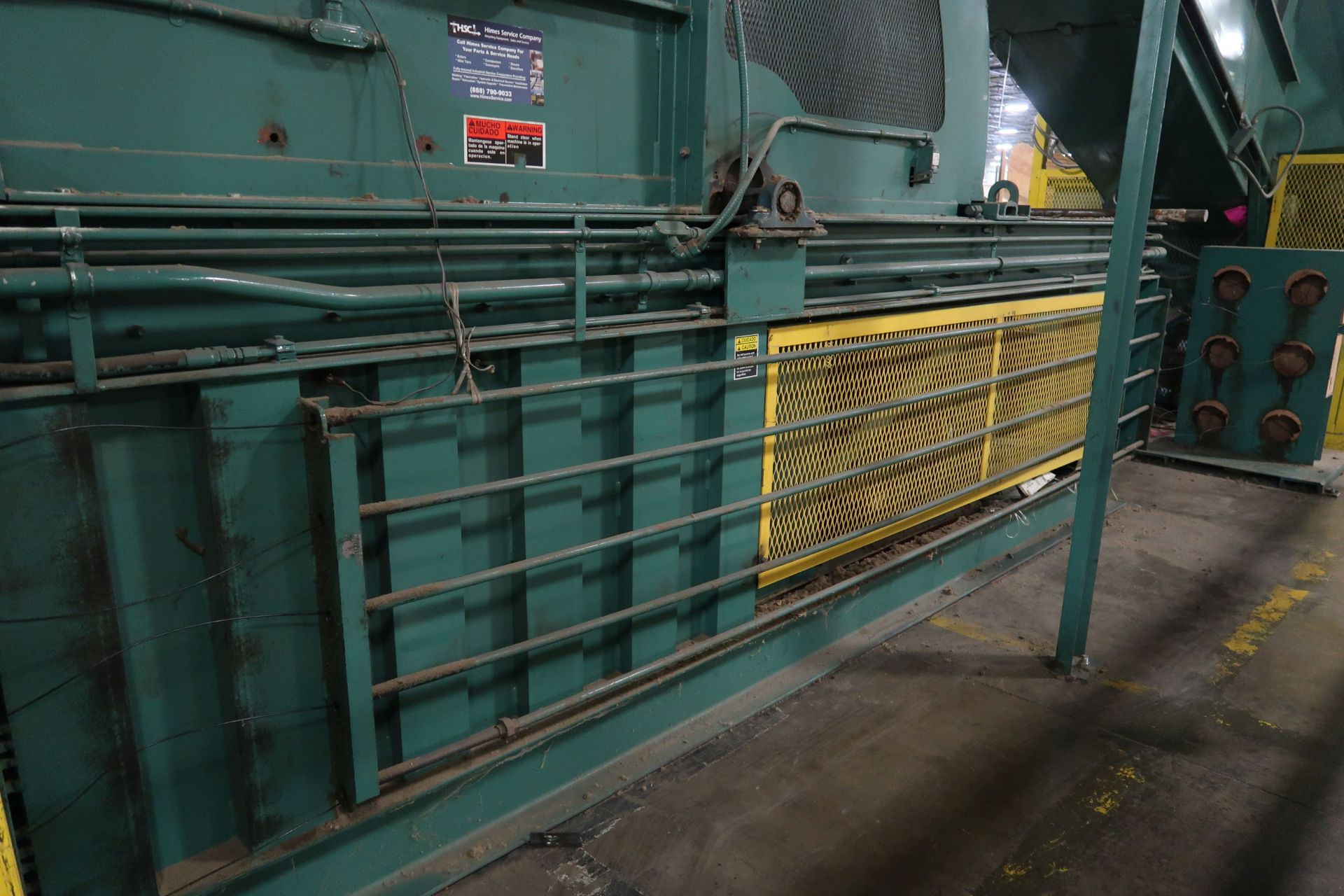 50-HP HARRIS SELCO MODEL HLO-128A50T HORIZONTAL OPEN-END BALER W/ AUTO-TIE; S/N 039870180, 30" WIDE - Image 25 of 34