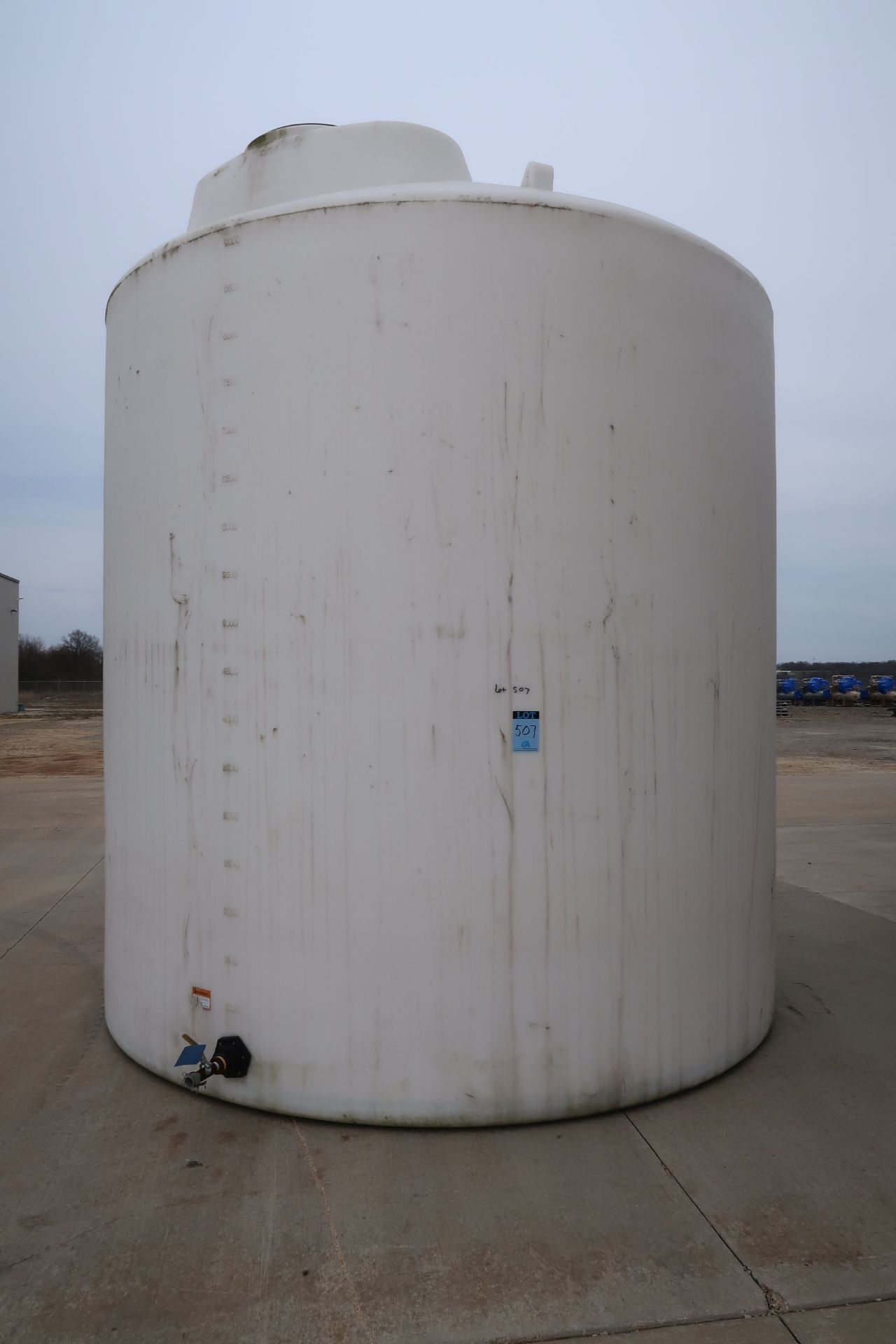 10,000 GALLON POLY HOLDING TANK