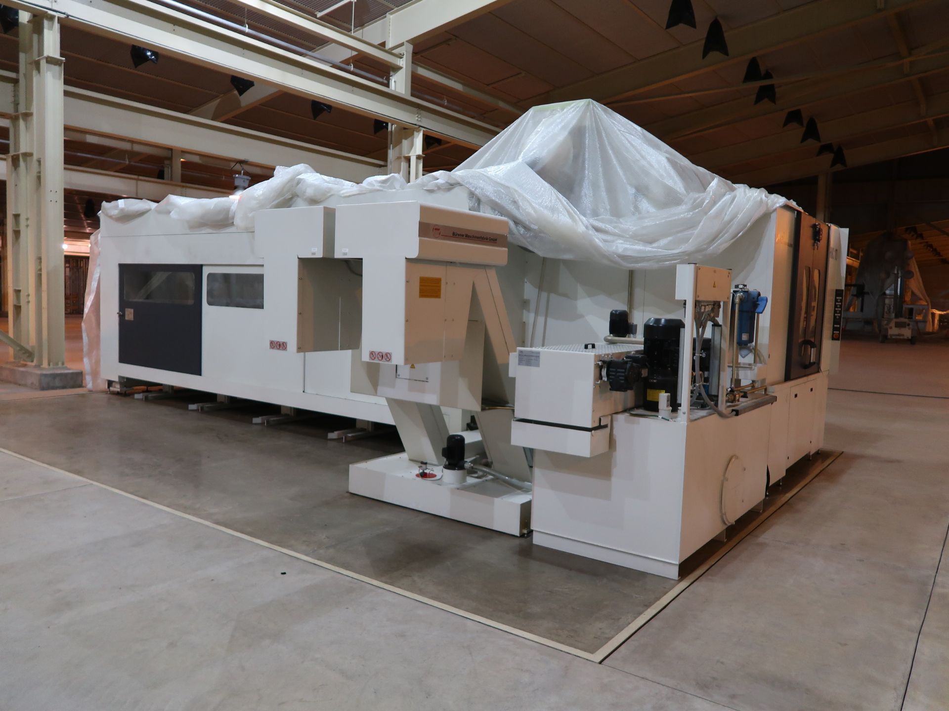 **GIDDINGS & LEWIS MODEL HMC-170 FOUR-AXIS TWO-PALLET CNC HORIZONTAL MACHINING CENTERS; S/N 491- - Image 9 of 36