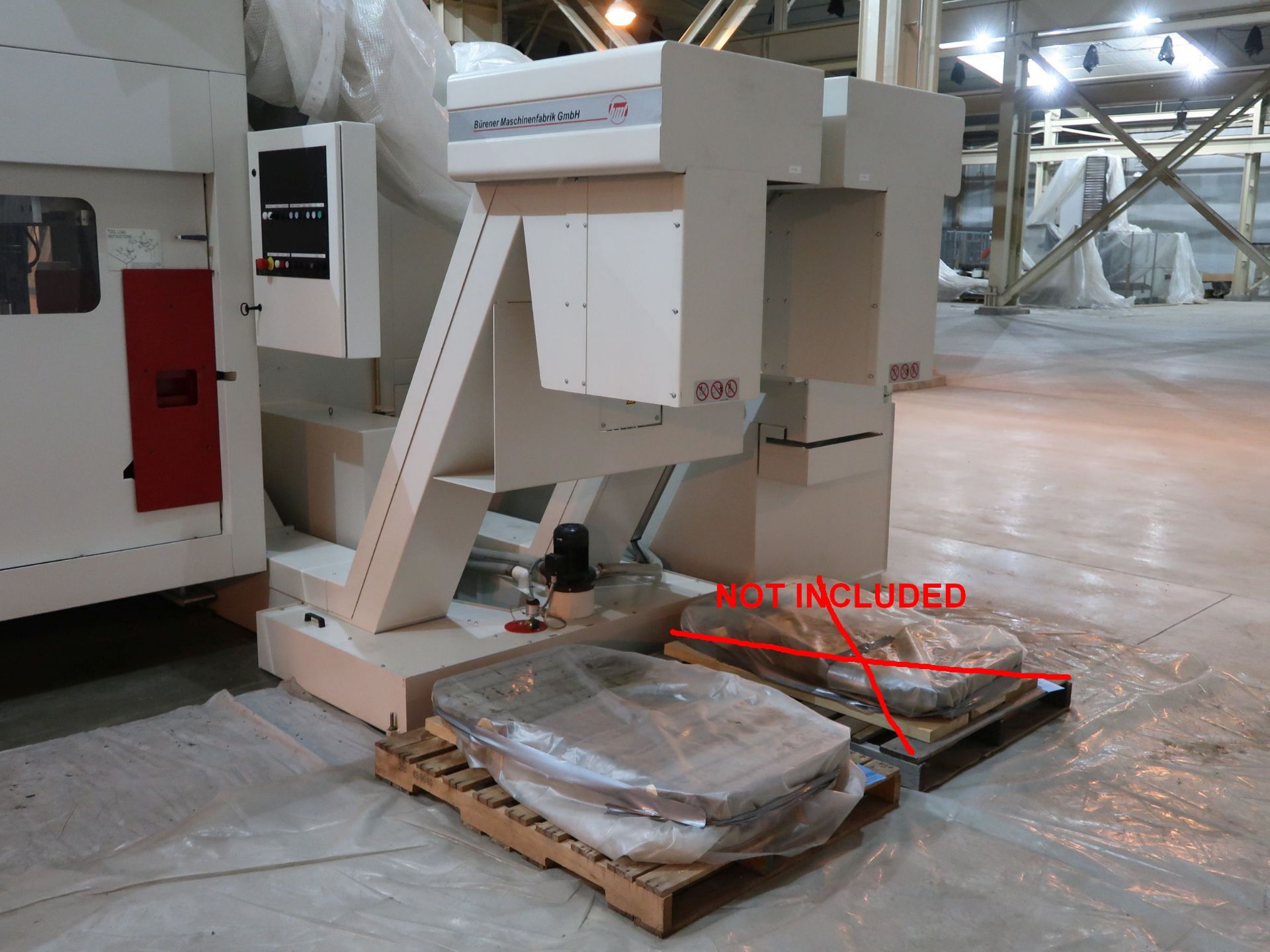 **GIDDINGS & LEWIS MODEL HMC-170 FOUR-AXIS TWO-PALLET CNC HORIZONTAL MACHINING CENTERS; S/N 49-0046, - Image 7 of 38