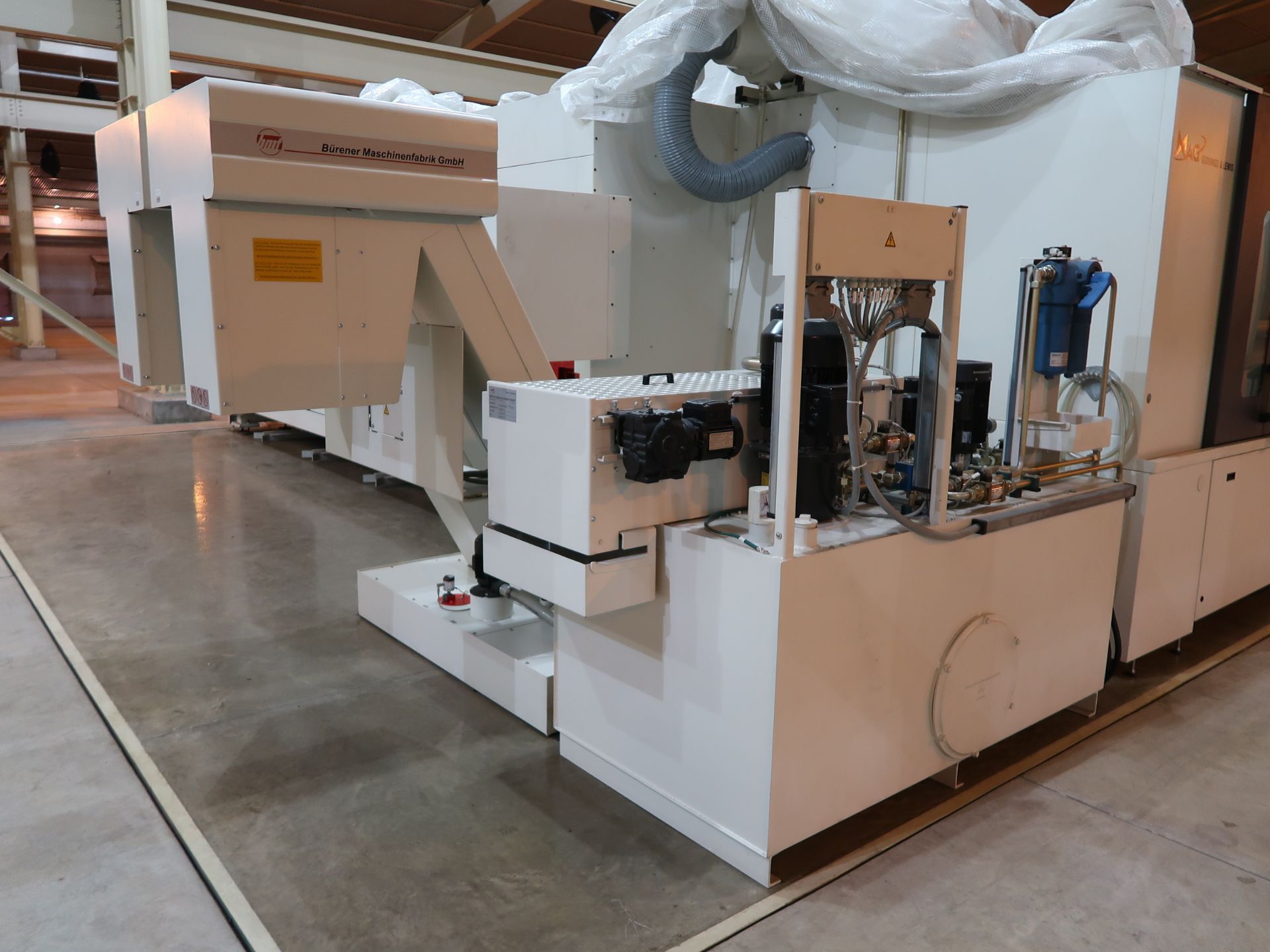 **GIDDINGS & LEWIS MODEL HMC-170 FOUR-AXIS TWO-PALLET CNC HORIZONTAL MACHINING CENTERS; S/N 491- - Image 29 of 36