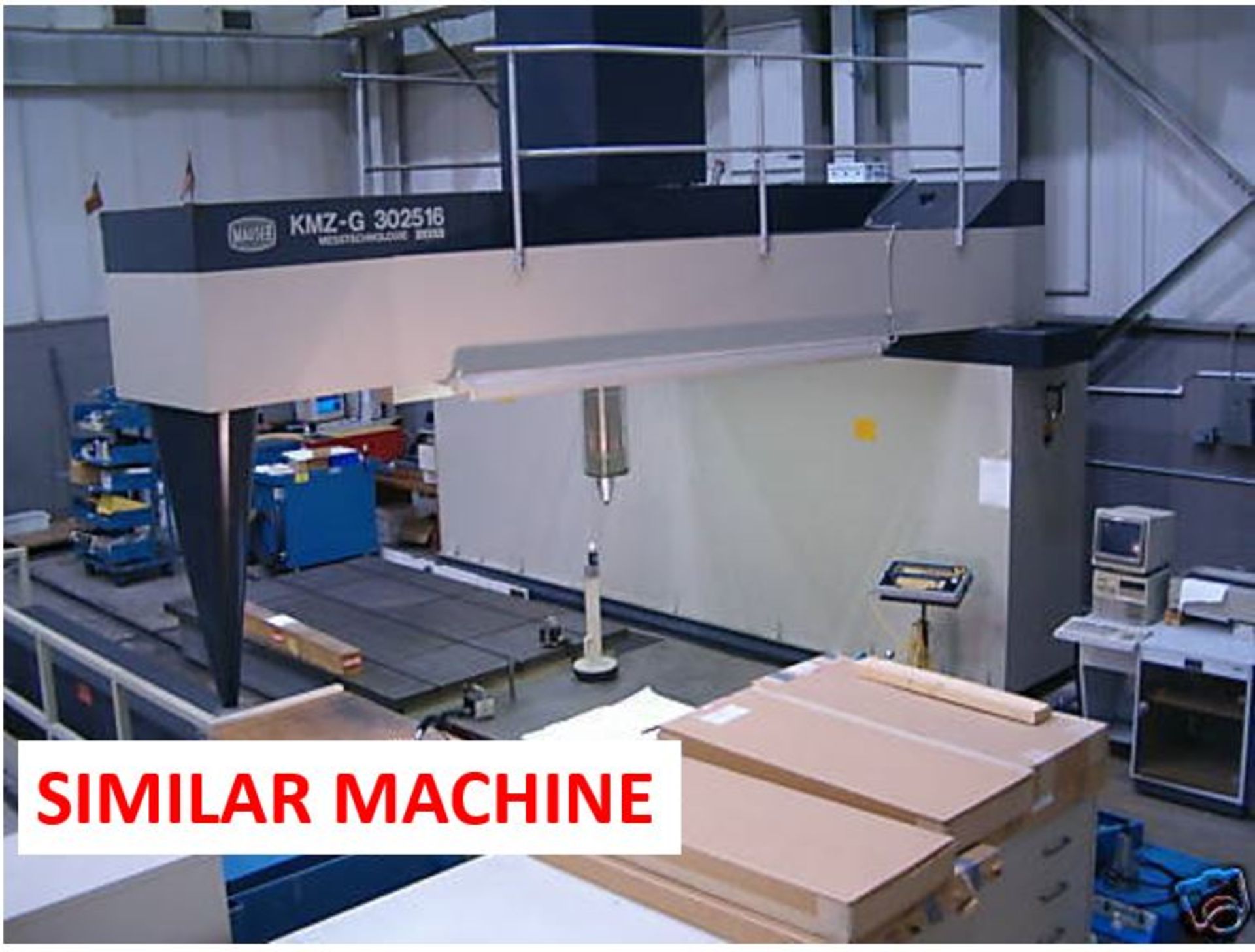 **ZEISS MODEL KMZ-G COORDINATE MEASURING MACHINE, CALYPSO CMM INSPECTION SOFTWARE, 236.2" X-AXIS - Image 6 of 7