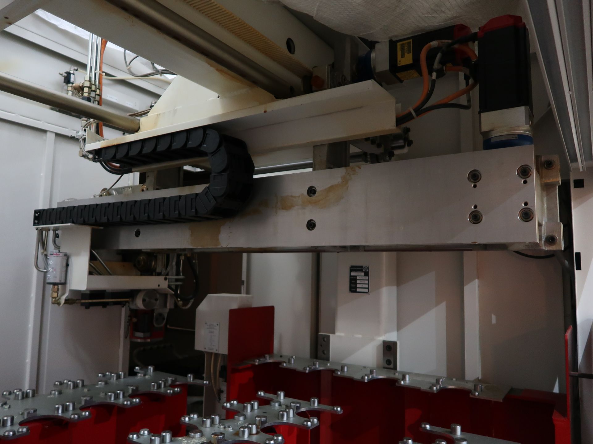 **GIDDINGS & LEWIS MODEL HMC-170 FOUR-AXIS TWO-PALLET CNC HORIZONTAL MACHINING CENTERS; S/N 491- - Image 25 of 36