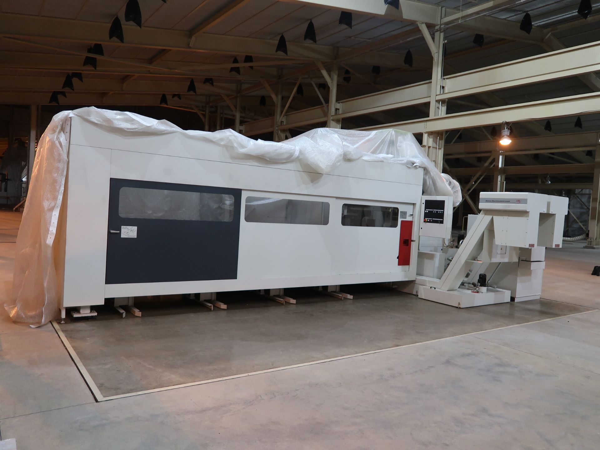 **GIDDINGS & LEWIS MODEL HMC-170 FOUR-AXIS TWO-PALLET CNC HORIZONTAL MACHINING CENTERS; S/N 491- - Image 8 of 36