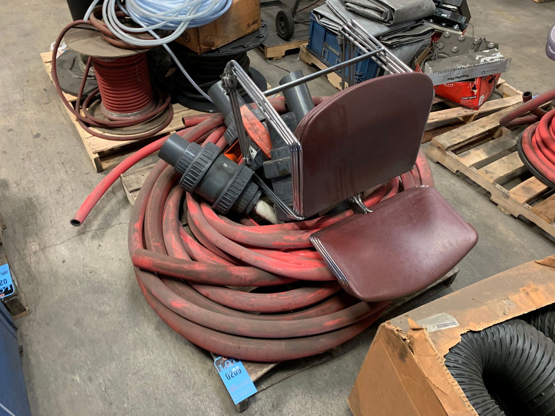 SKID OF MISC. HOSE