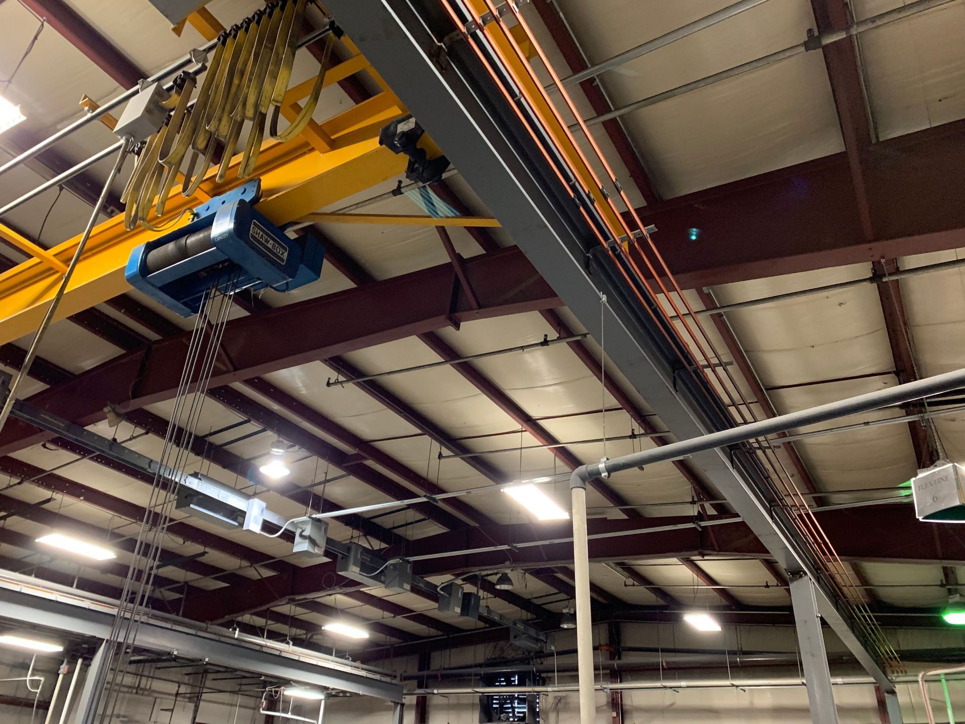 5 TON X 40' SPAN X 70' LONG US CRANE & HOIST FREE-STANDING TOP RUNNING BRIDGE CRANE SYSTEM; 5 TON - Image 9 of 10