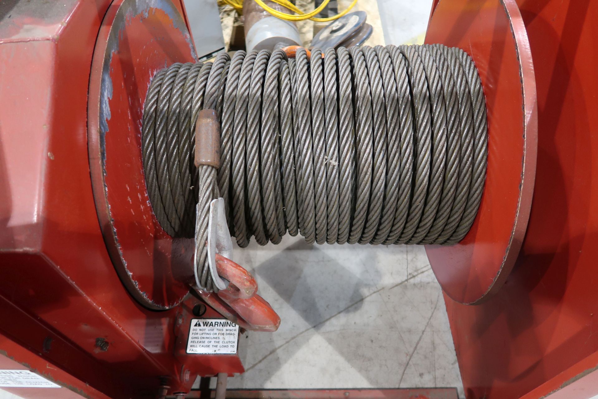 ITI THERN MODEL 4H511MC 5/8" CABLE HEAVY DUTY ELECTRIC WINCH; S/N 4013-68257; FA 40049 - Image 3 of 6