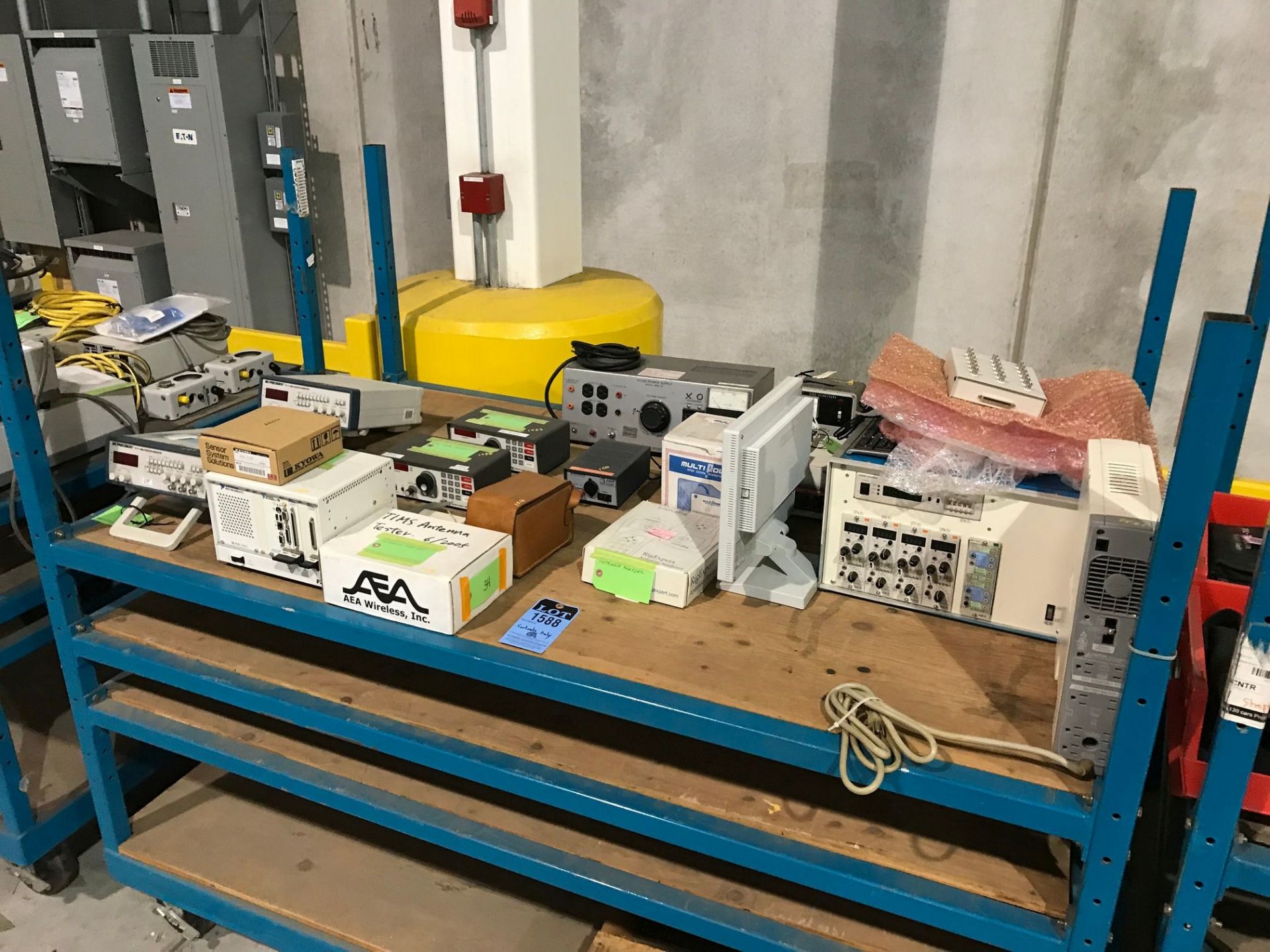 (LOT) ASSORTED TESTING EQUIPMENT INCLUDING (2) BK PRECISION 4011A 5MHZ FUNCTION GENERATORS, AUDIO