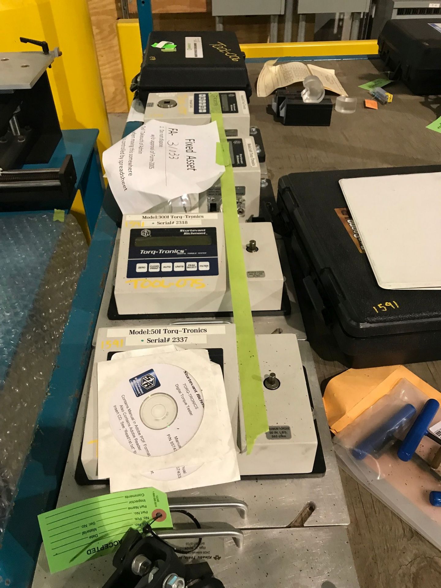 (LOT) ASSORTED TESTERS INCLUDING (4) TORQ-TRONIC MODEL S80, 600, 300I, AND 50I TORQUE TESTER (FA - Image 4 of 8
