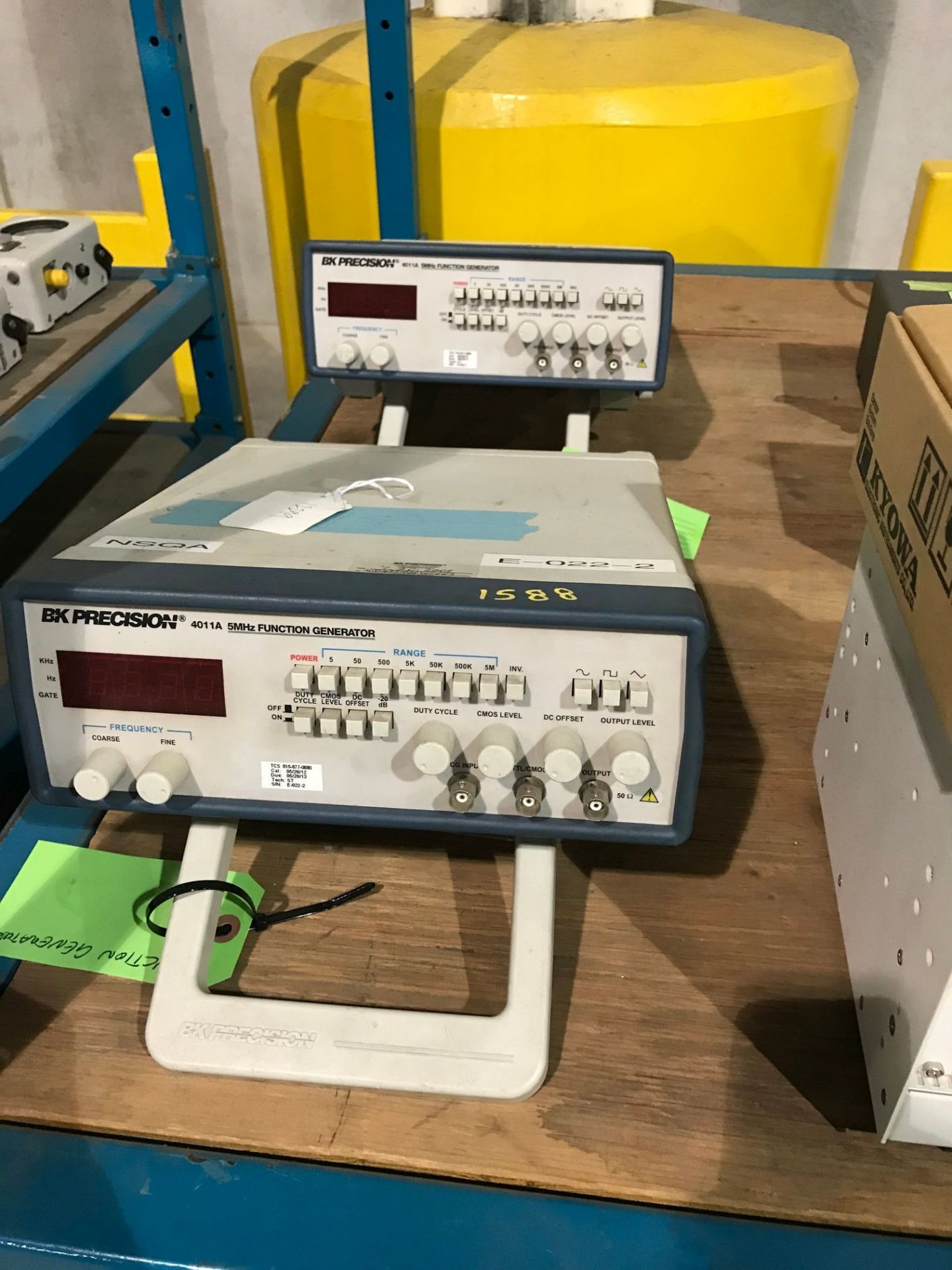 (LOT) ASSORTED TESTING EQUIPMENT INCLUDING (2) BK PRECISION 4011A 5MHZ FUNCTION GENERATORS, AUDIO - Image 7 of 7