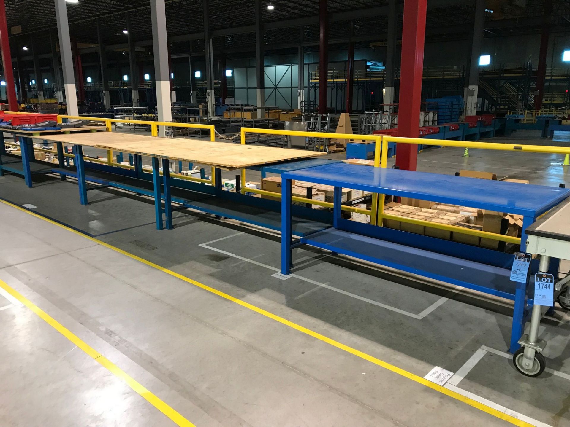 STEEL FRAME TABLES **DELAYED REMOVAL - PICKUP 6-28-2019**