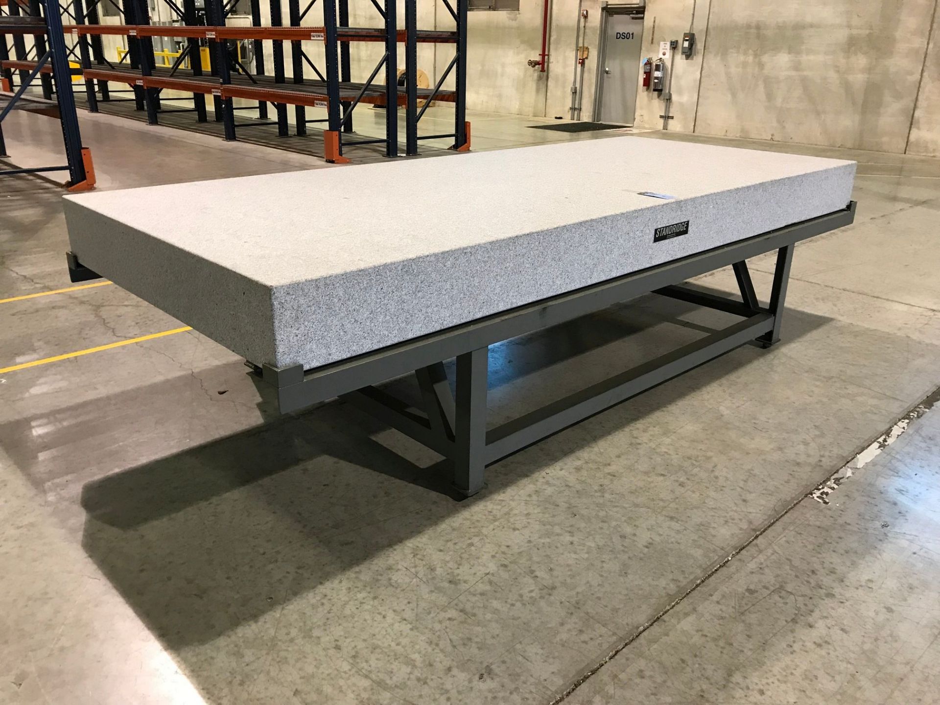 60" X 144" X 10" STANDRIDGE GRANITE SURFACE TABLE