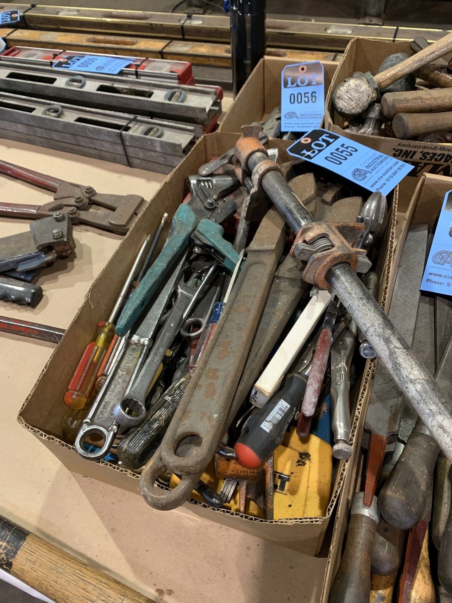 (LOT) MISC. HAND TOOLS