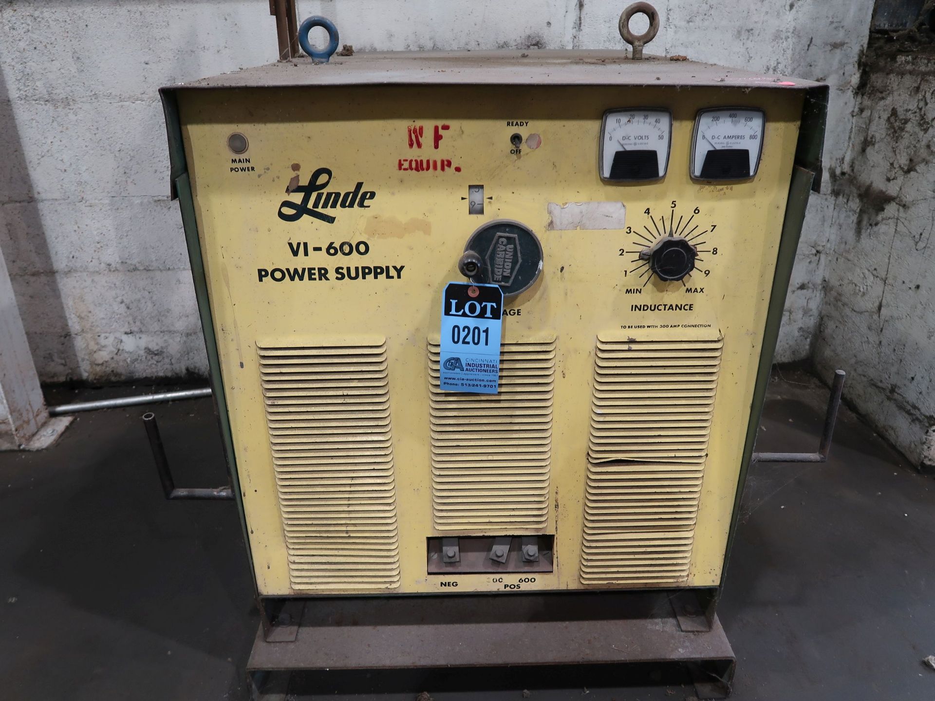 LINDE MODEL V1-600 WELDING POWER SUPPLY