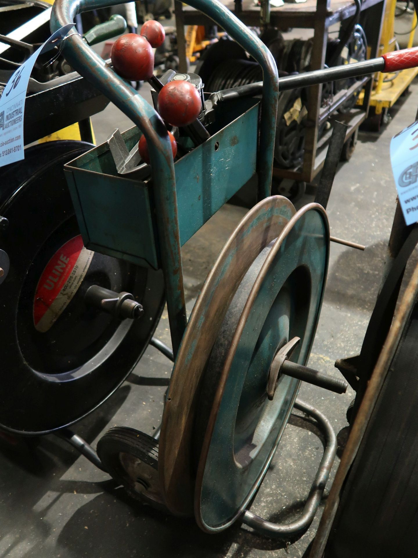 BANDING CART WITH TOOLS