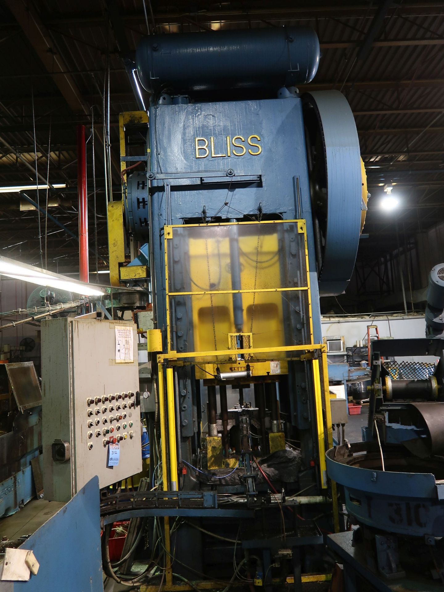 200 TON BLISS SSSC PRESS; S/N HP14442