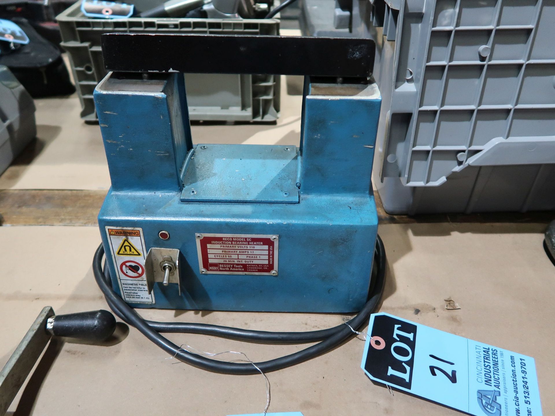 RECO MODEL SC INDUCTION BEARING HEATER