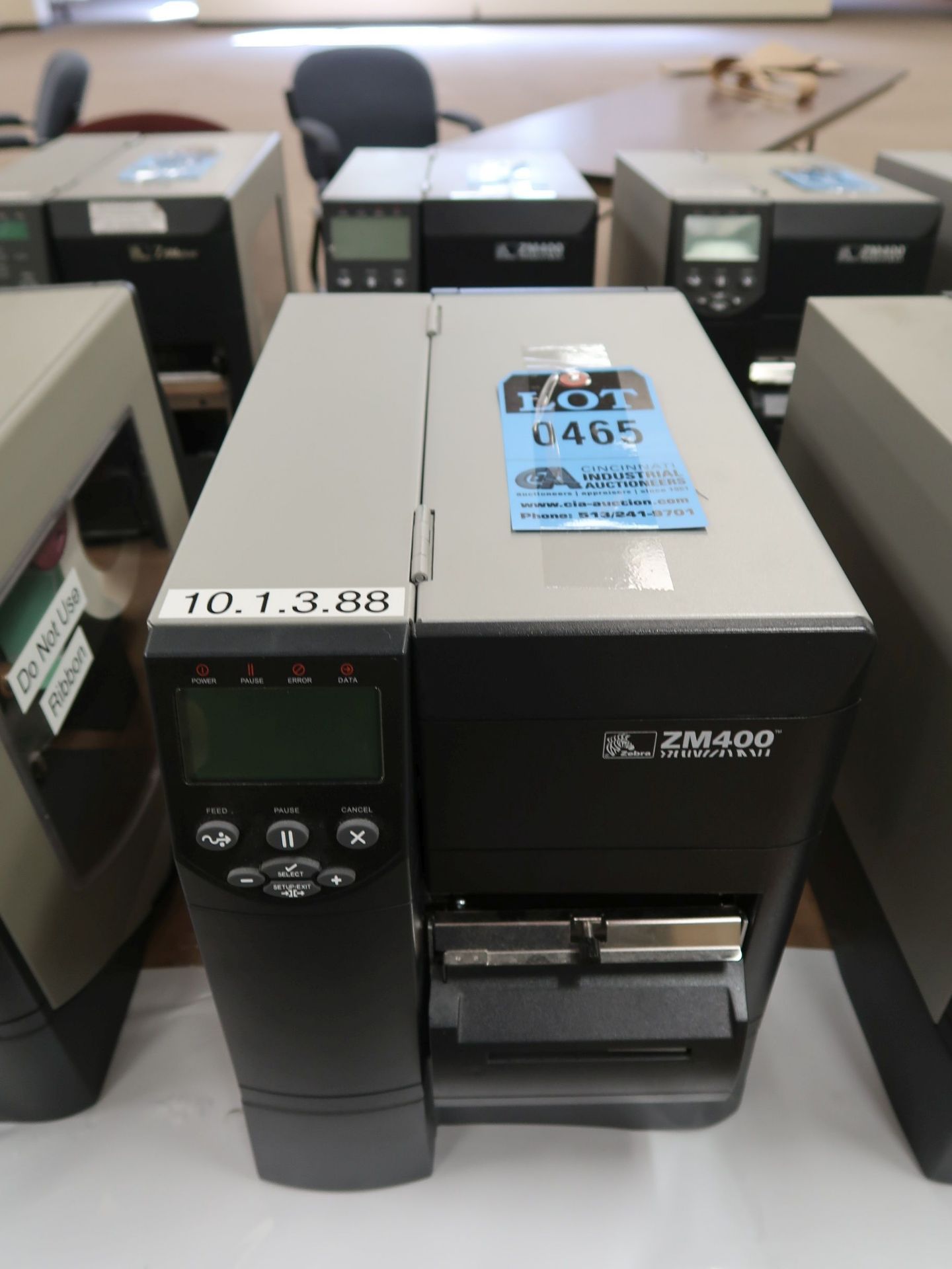 ZEBRA MODEL ZM400 LABEL PRINTER