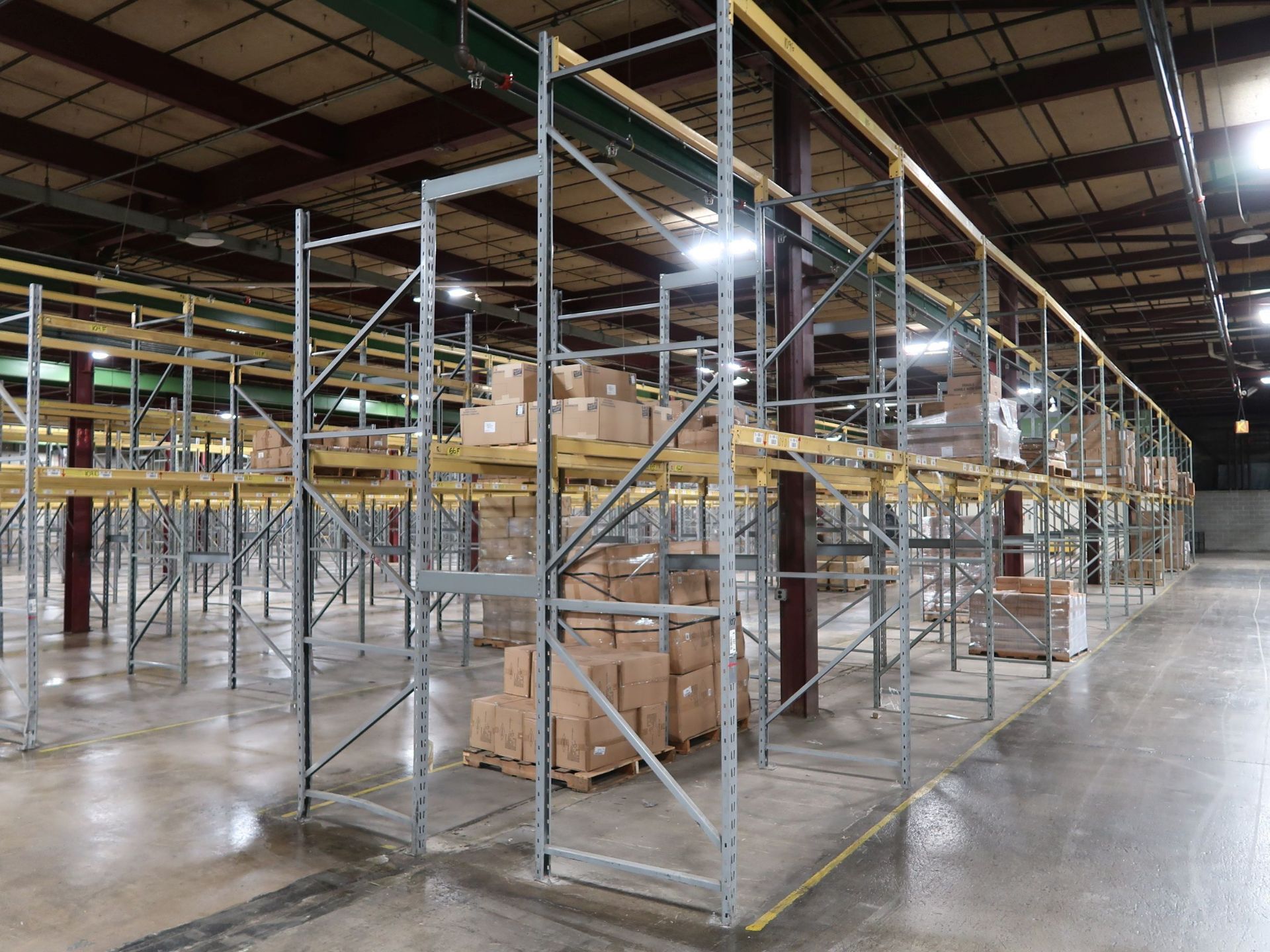 SECTIONS - (14) SECTIONS 96" X 42" X 168" & (14) SECTIONS 96" X 42" X 144" ADJUSTABLE BEAM PALLET - Image 2 of 3