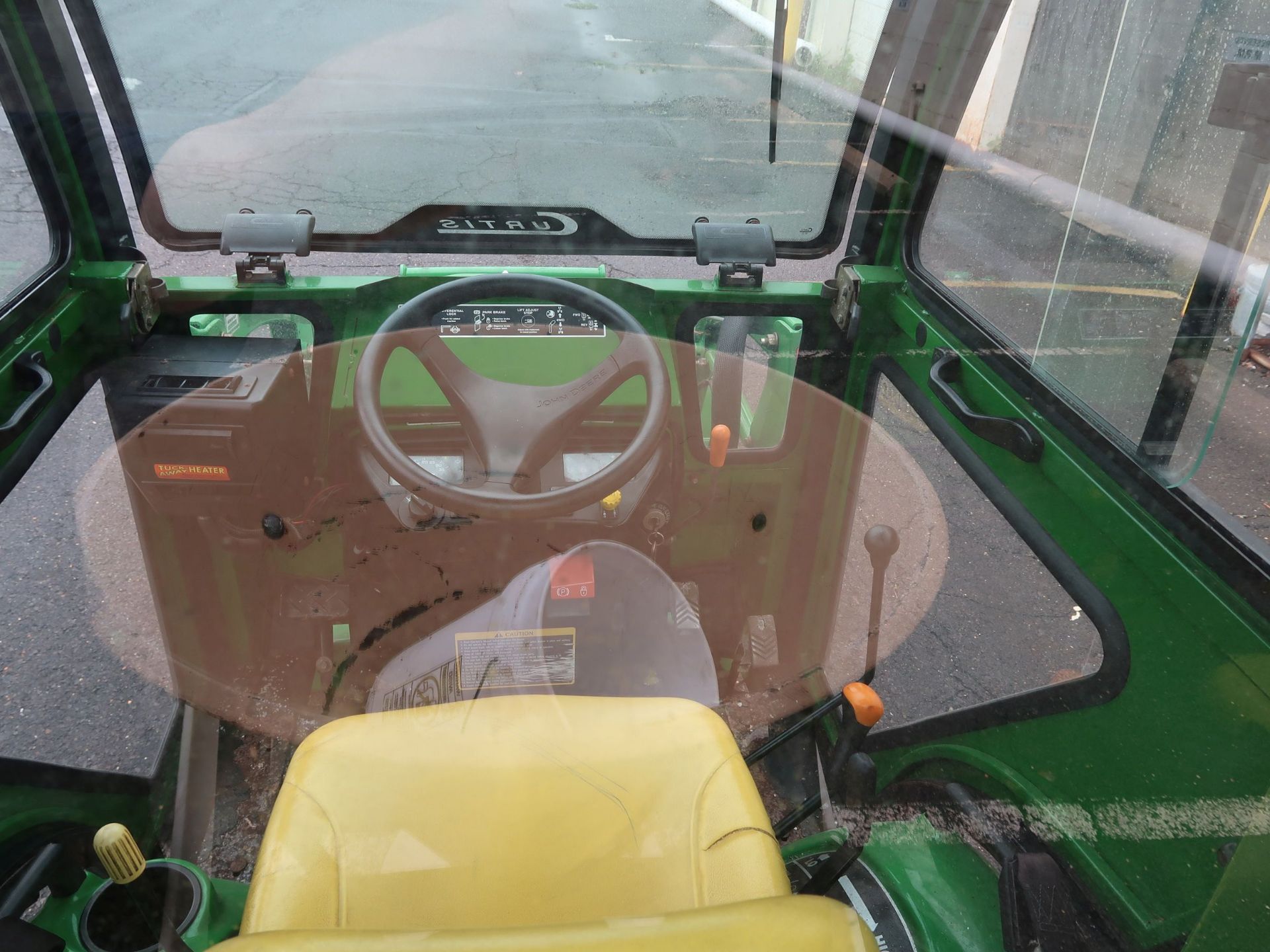 JOHN DEERE MODEL 2305 TRACTOR W/ 50" HYDRAULIC BUCKET & COUNTER WEIGHT; S/N 205520, 290 HOURS - Image 8 of 13