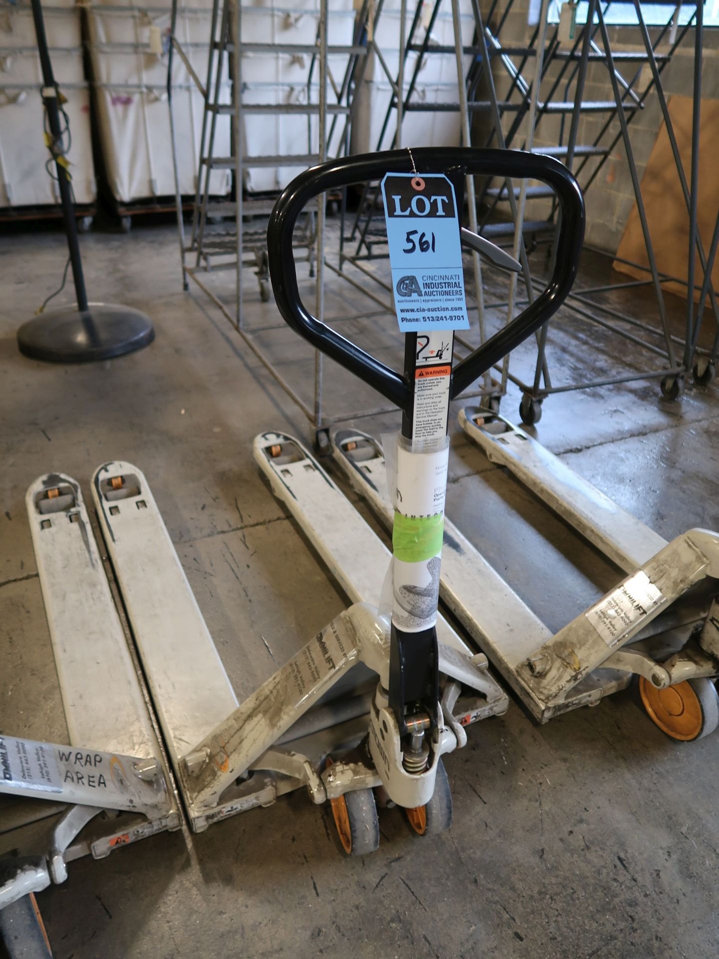 5,500 LB. PALLET TRUCK - LOCATED AT 90 HAMILTON ROAD LOCATION