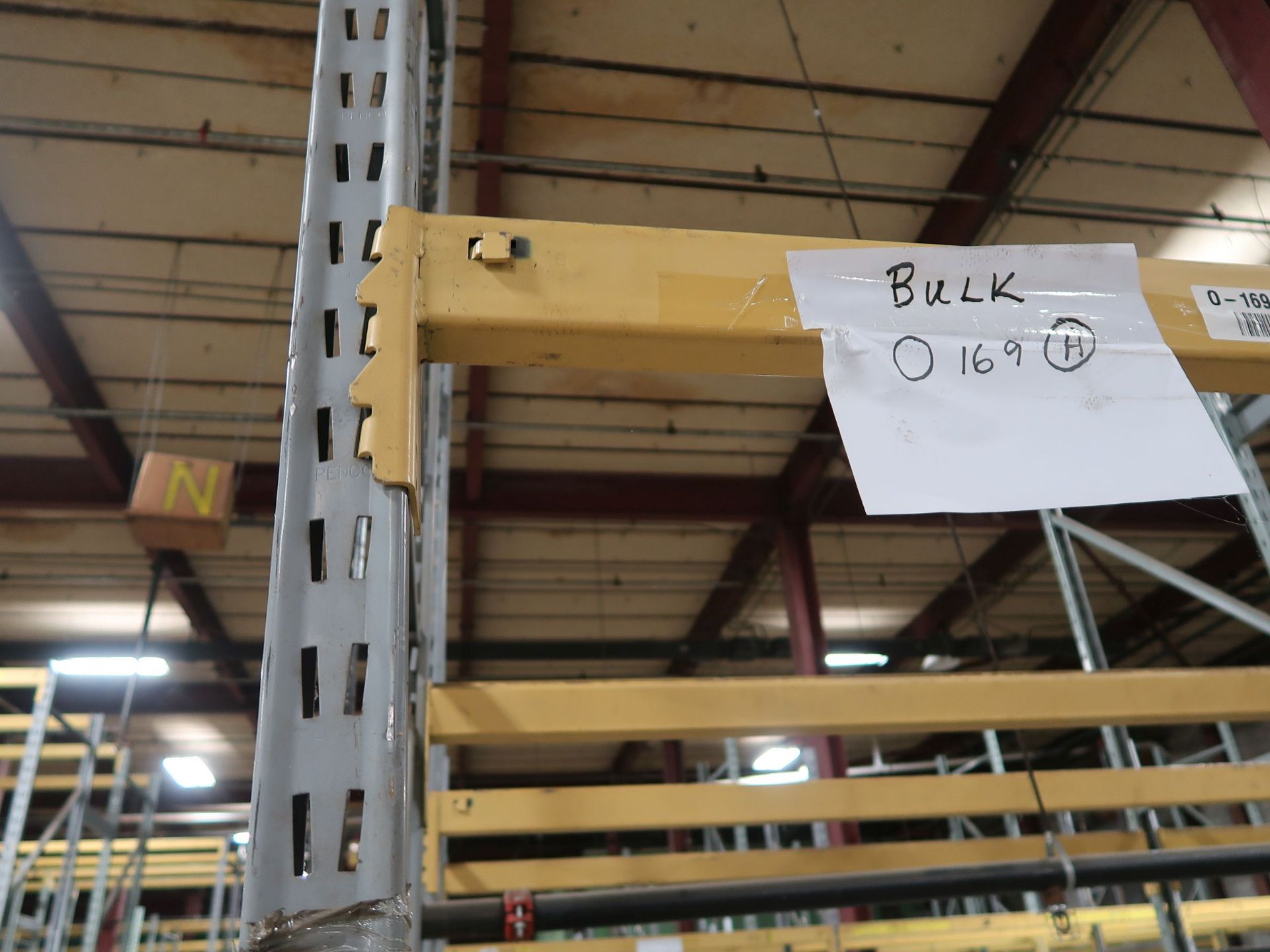 SECTIONS - (4) SECTIONS 96" X 42" X 168" & (4) SECTIONS 96" X 42" X 144" ADJUSTABLE BEAM PALLET - Image 3 of 3
