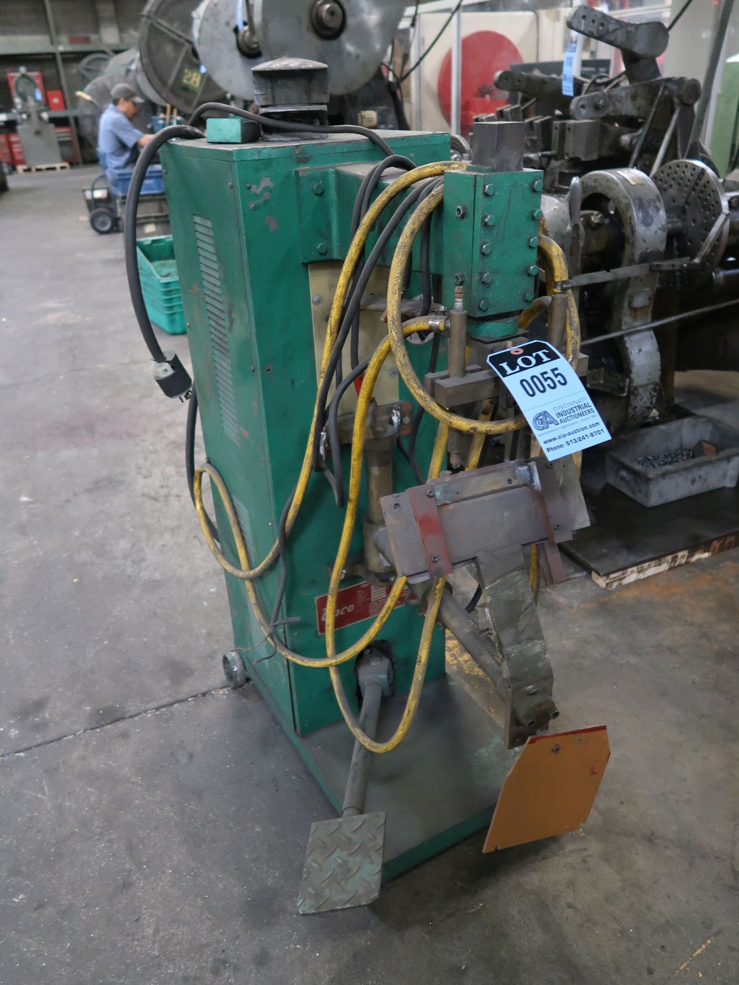 15 KVA ENCO MODEL 393-3100 SPOT WELDER; S/N 011