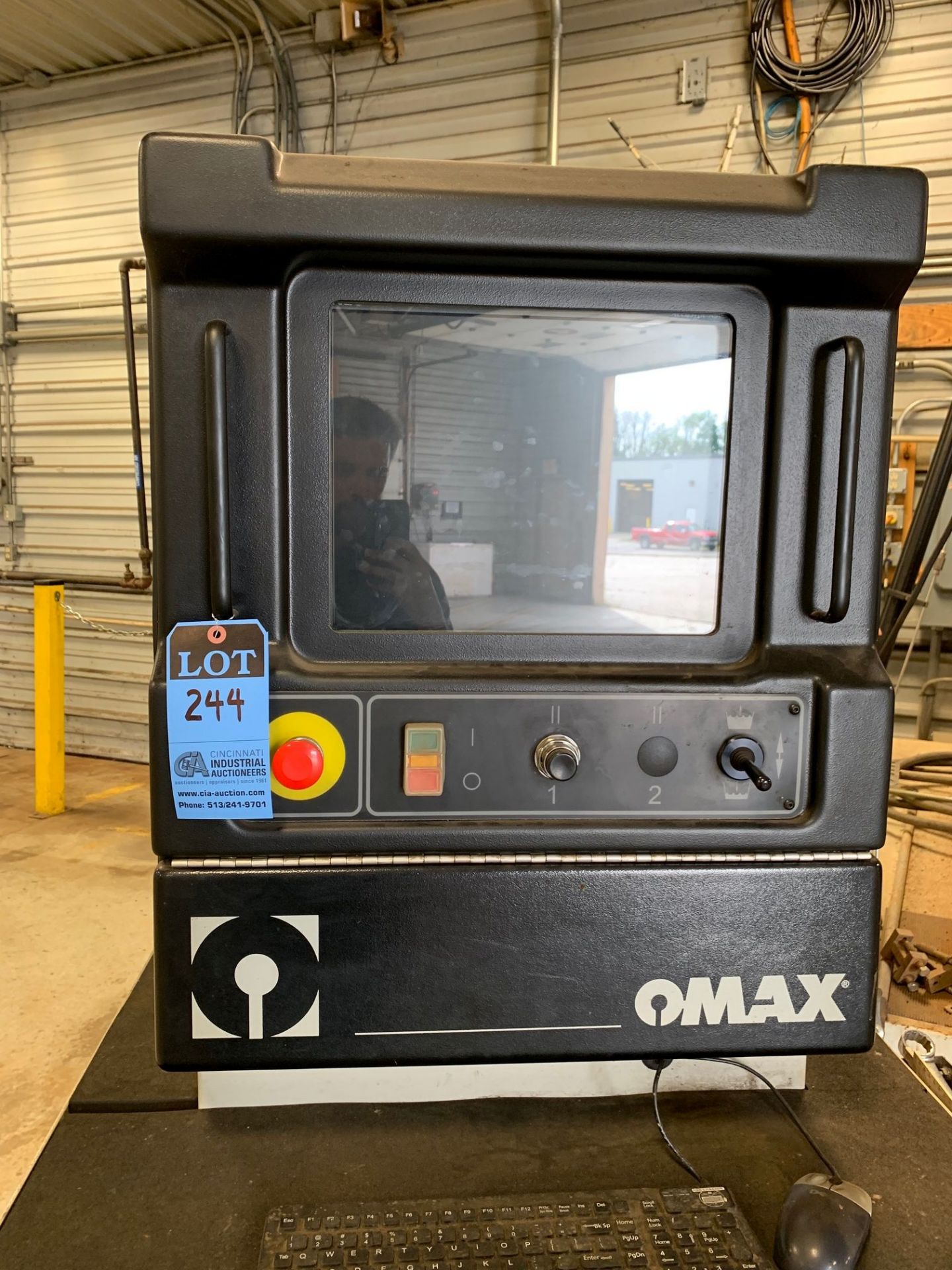 OMAX MODEL 60120 CNC WATER JET; S/N H511846, 10'6" X 5'-2' CUTTING ENVELOPE, 8" Z-AXIS, 12' X 6-1/2' - Image 4 of 18