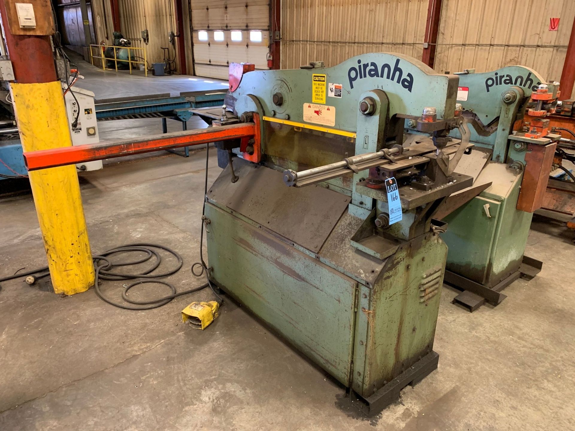 50 TON PIRANHA MODEL P5 IRONWORKER; S/N PS-3879