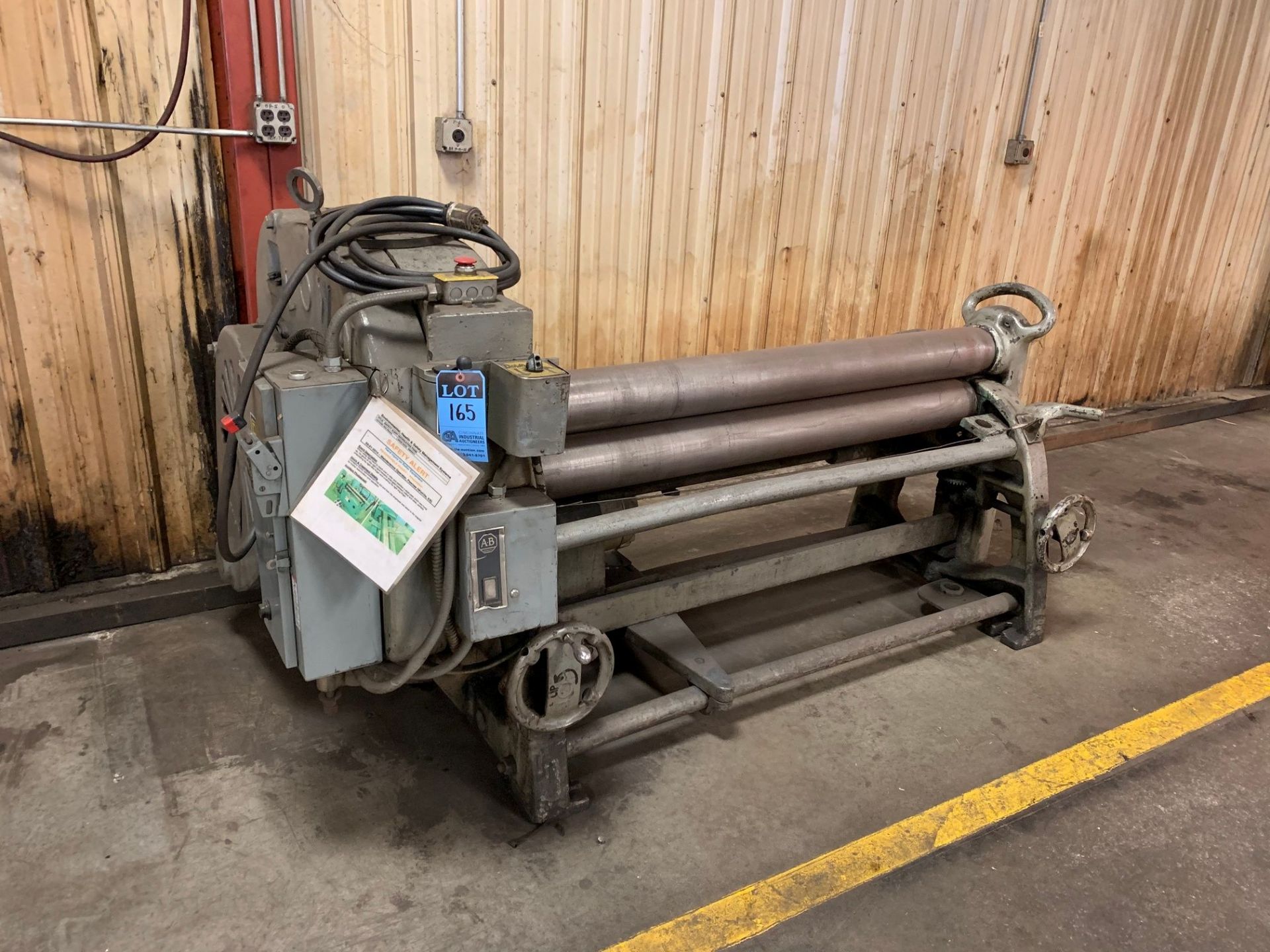 1/4" X 5' LOWN MODEL B600 PLATE ROLL MACHINE; S/N N/A - Image 2 of 6